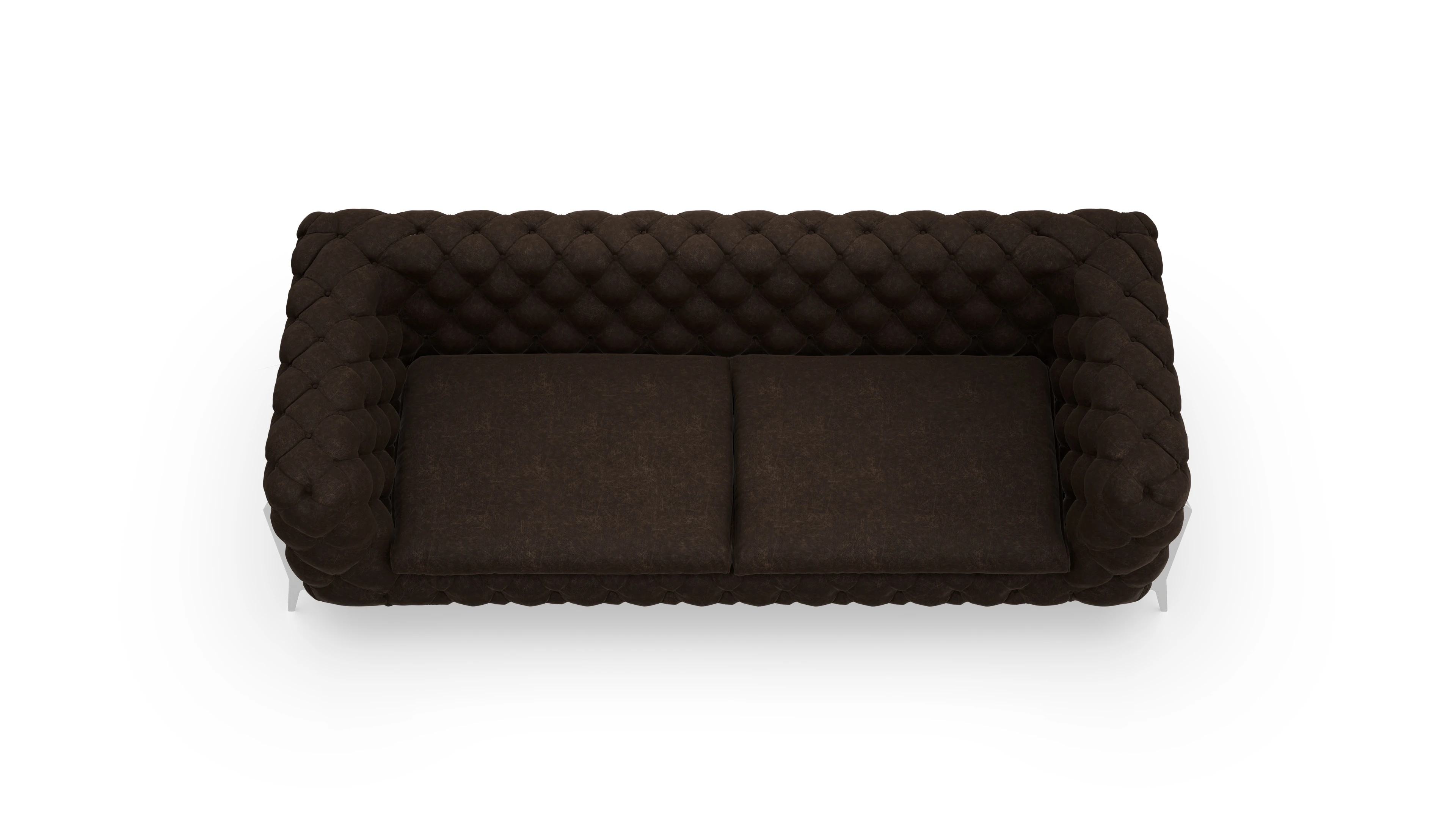 Ansicht des Produktes Juno 4-Sitzer in Leder braun