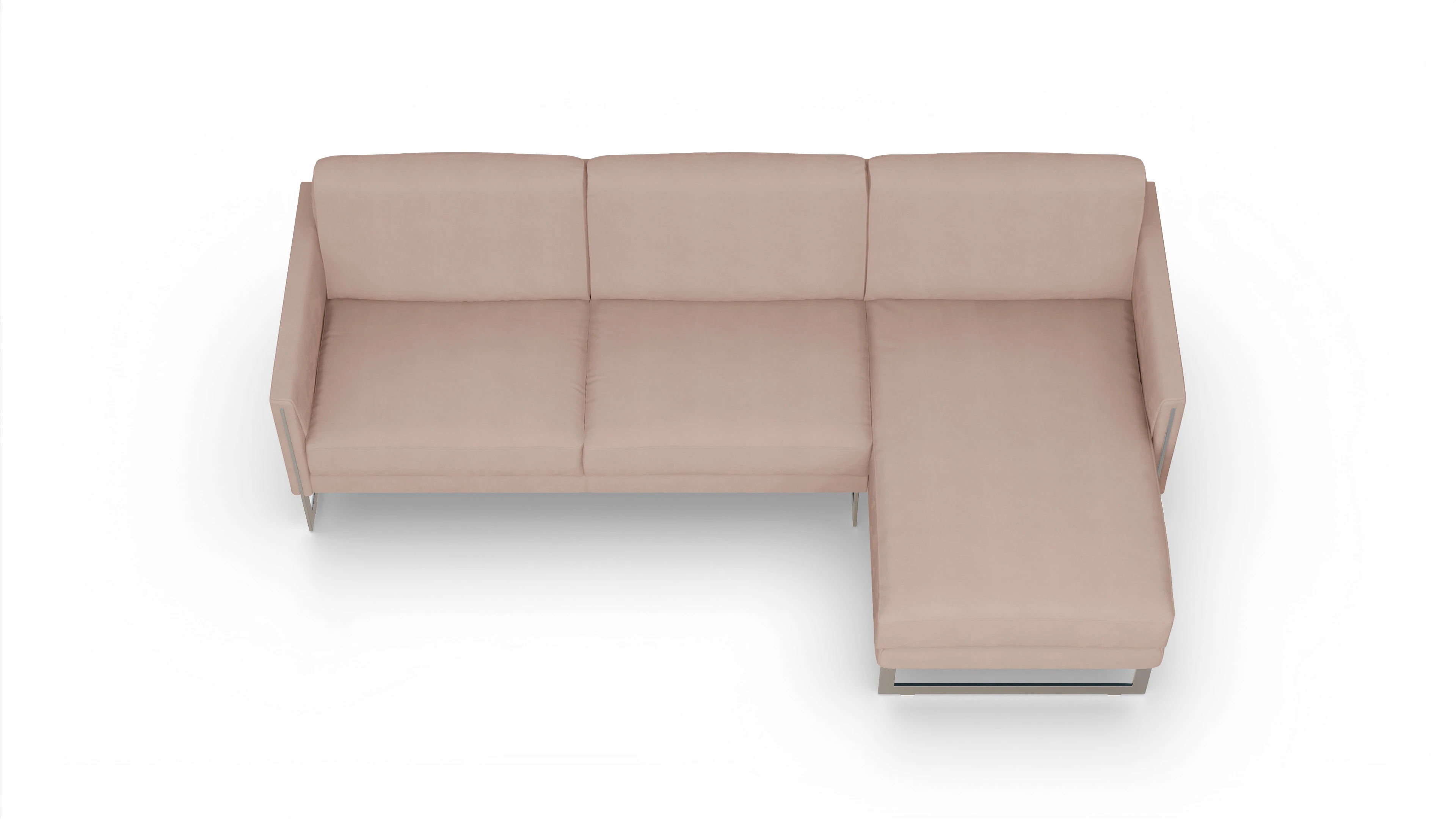 Ansicht des Produktes Nebbia in Samt blau