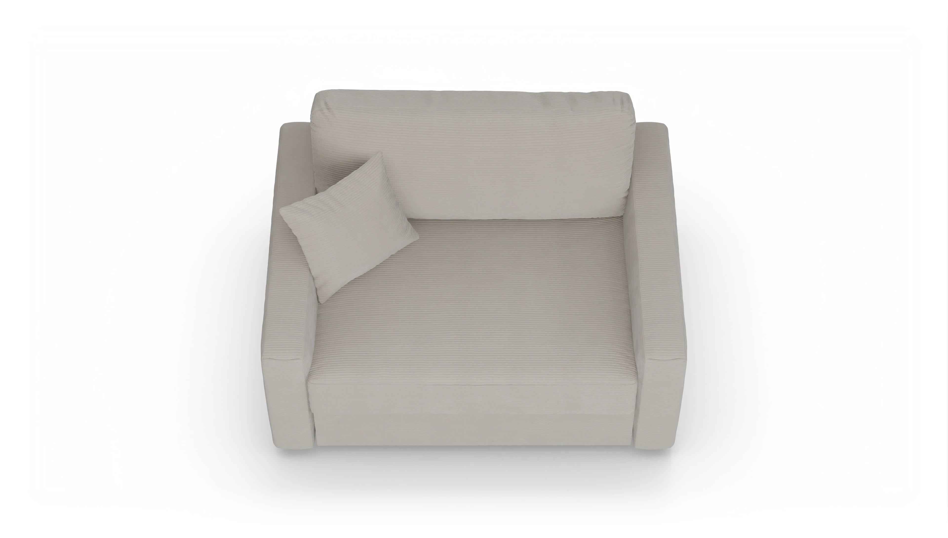 Ansicht des Produktes Christensen Sessel in Cord grau