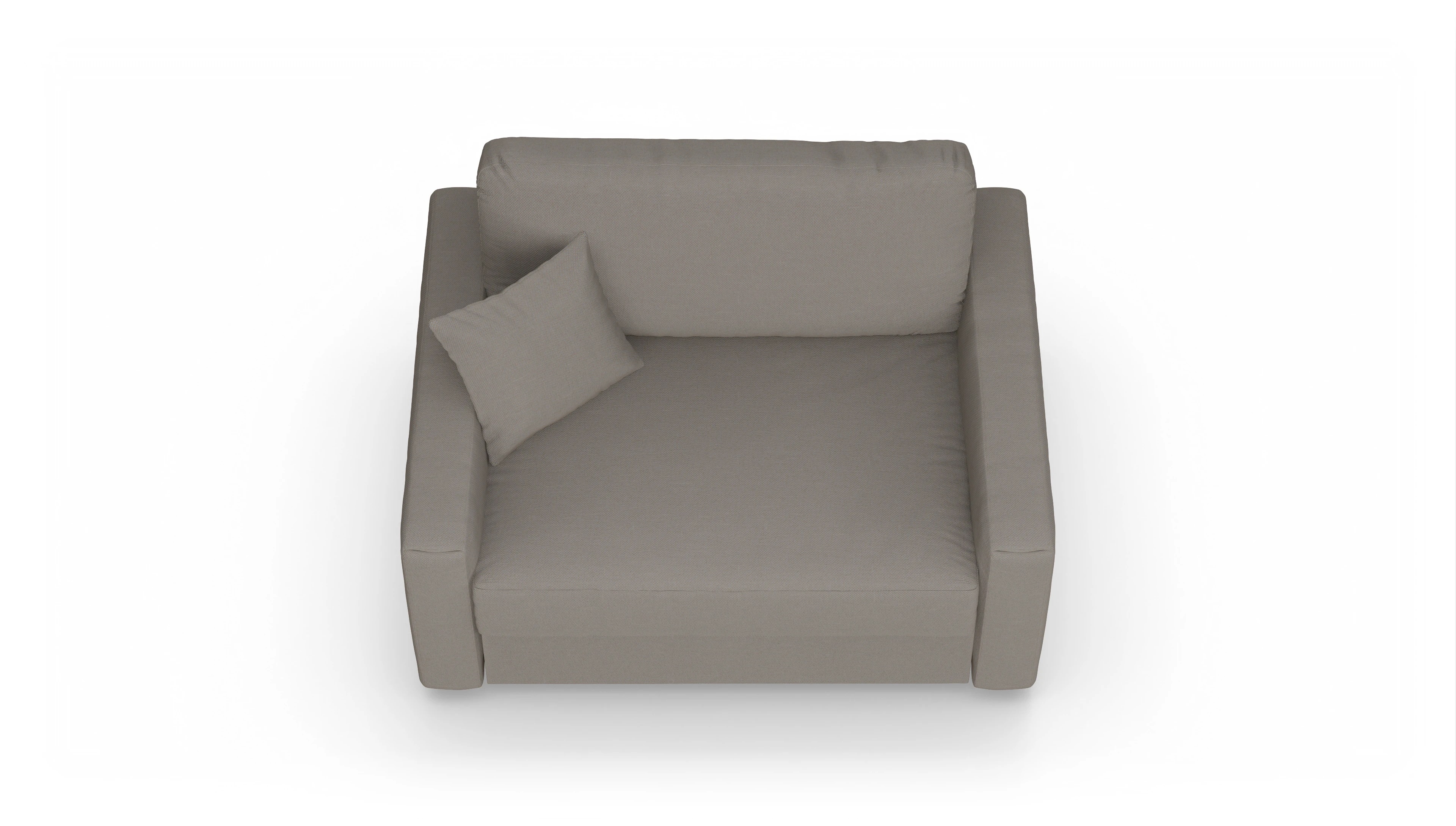 Ansicht des Produktes Christensen Sessel in Stoff braun