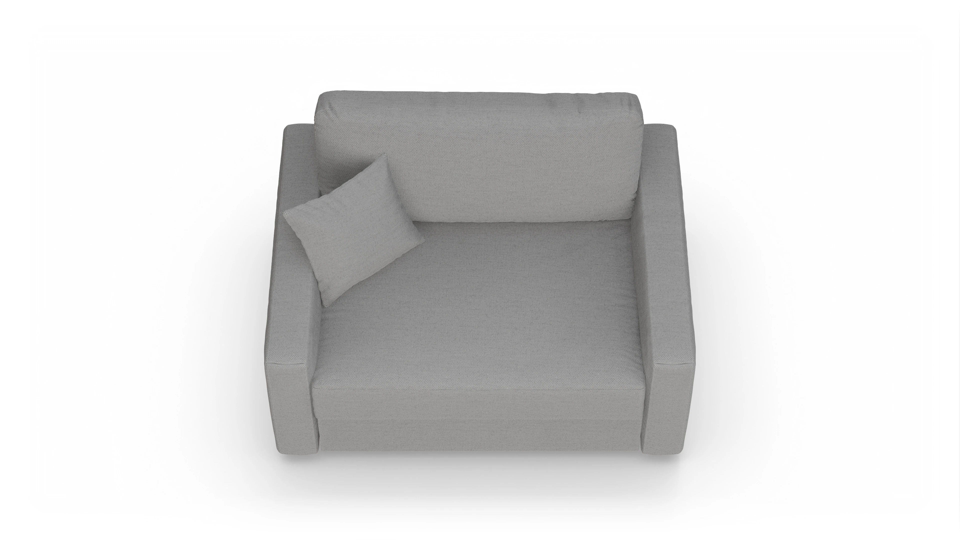 Ansicht des Produktes Christensen Sessel in Stoff grau