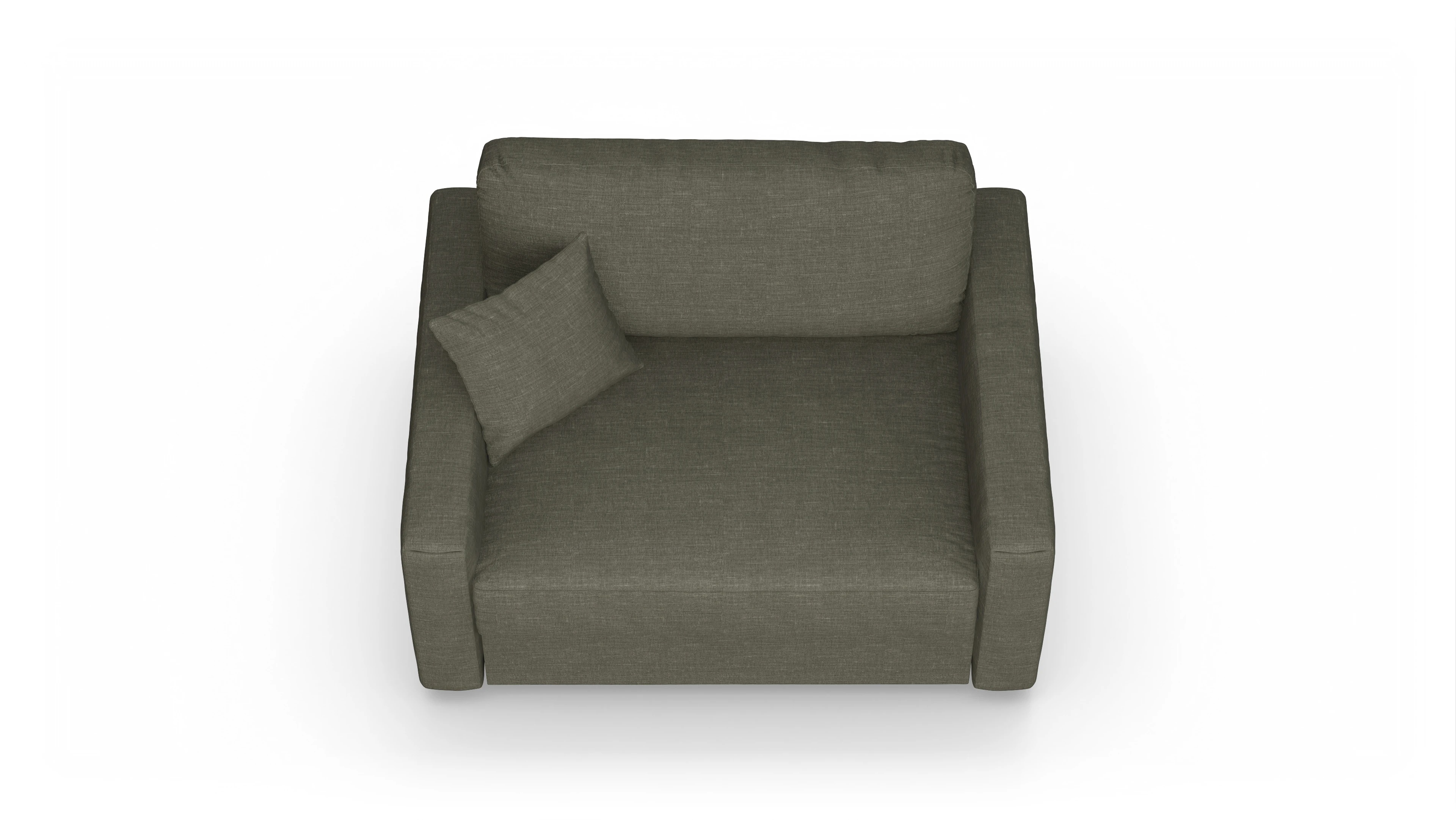 Ansicht des Produktes Christensen Sessel in Stoff braun