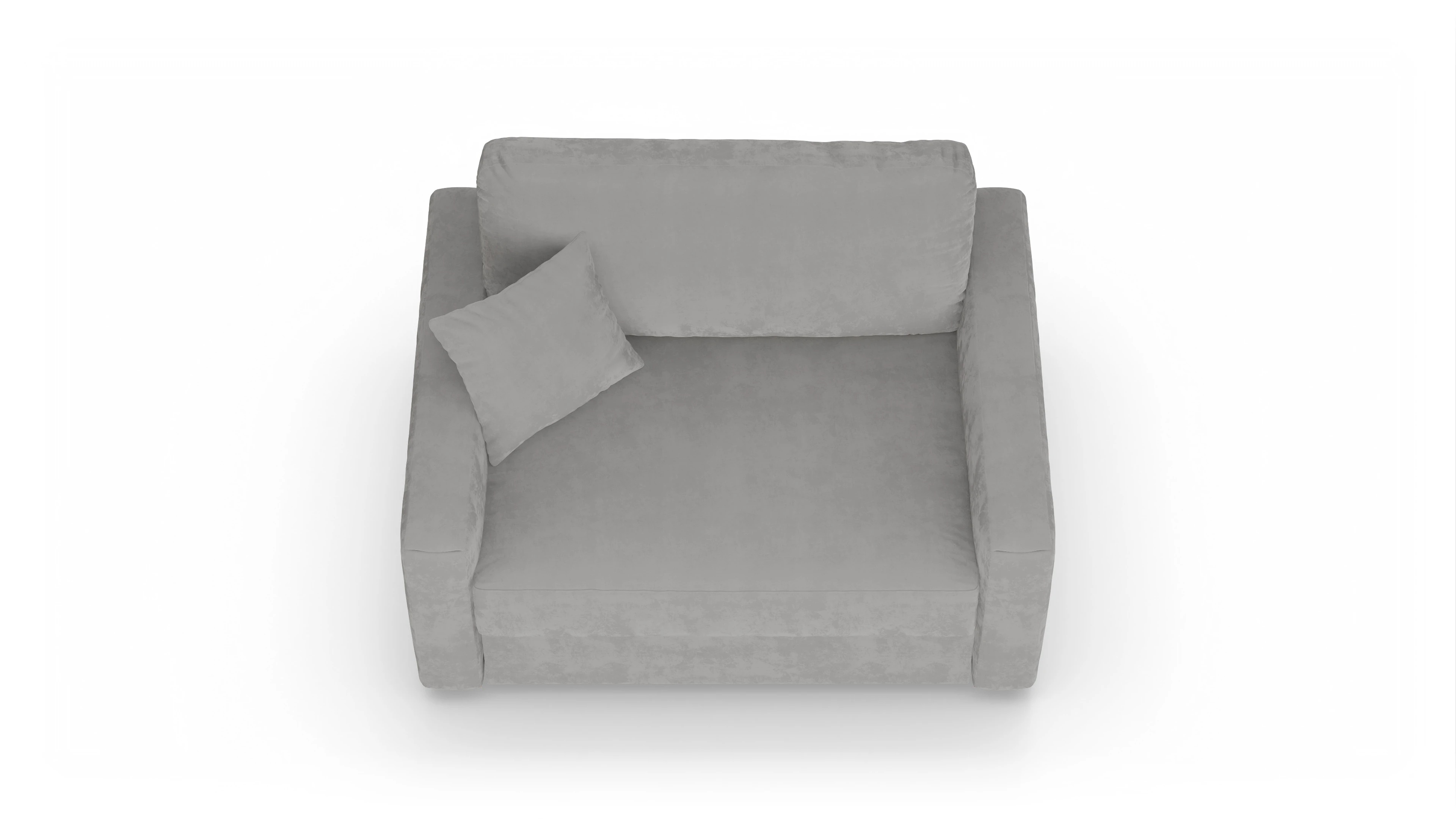 Ansicht des Produktes Christensen Sessel in Samt grau