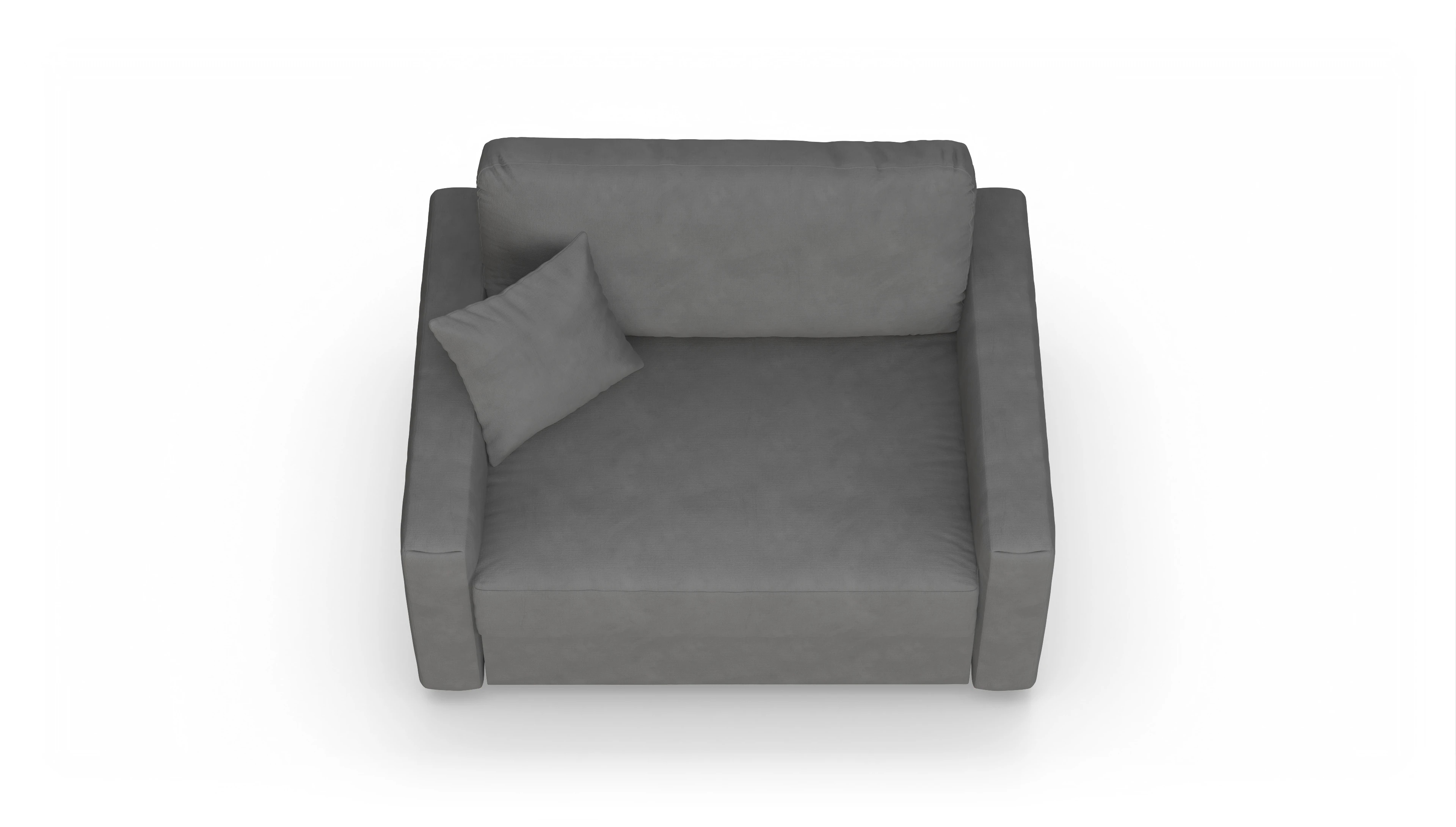 Ansicht des Produktes Christensen Sessel in Stoff grau