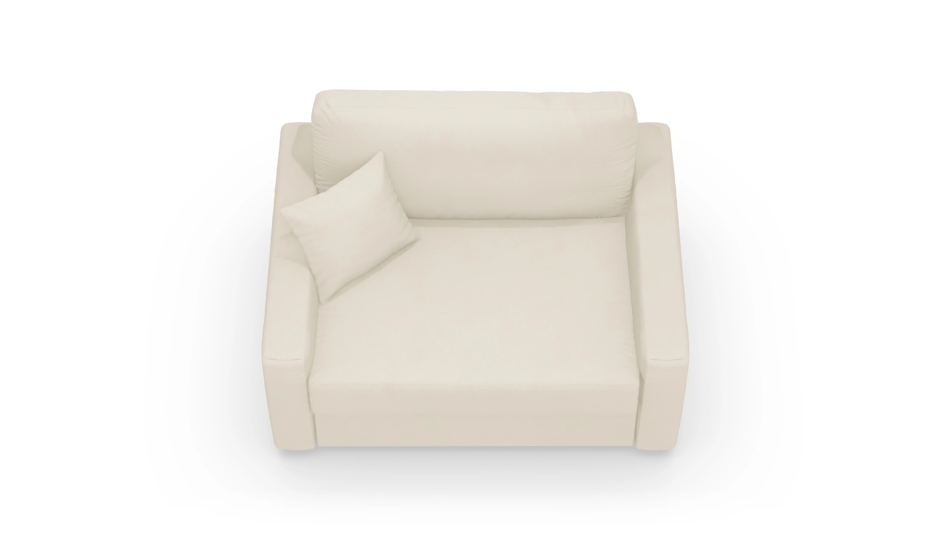 Schlafsessel Christensen Ansicht des Produktes Christensen Sessel in Stoff beige