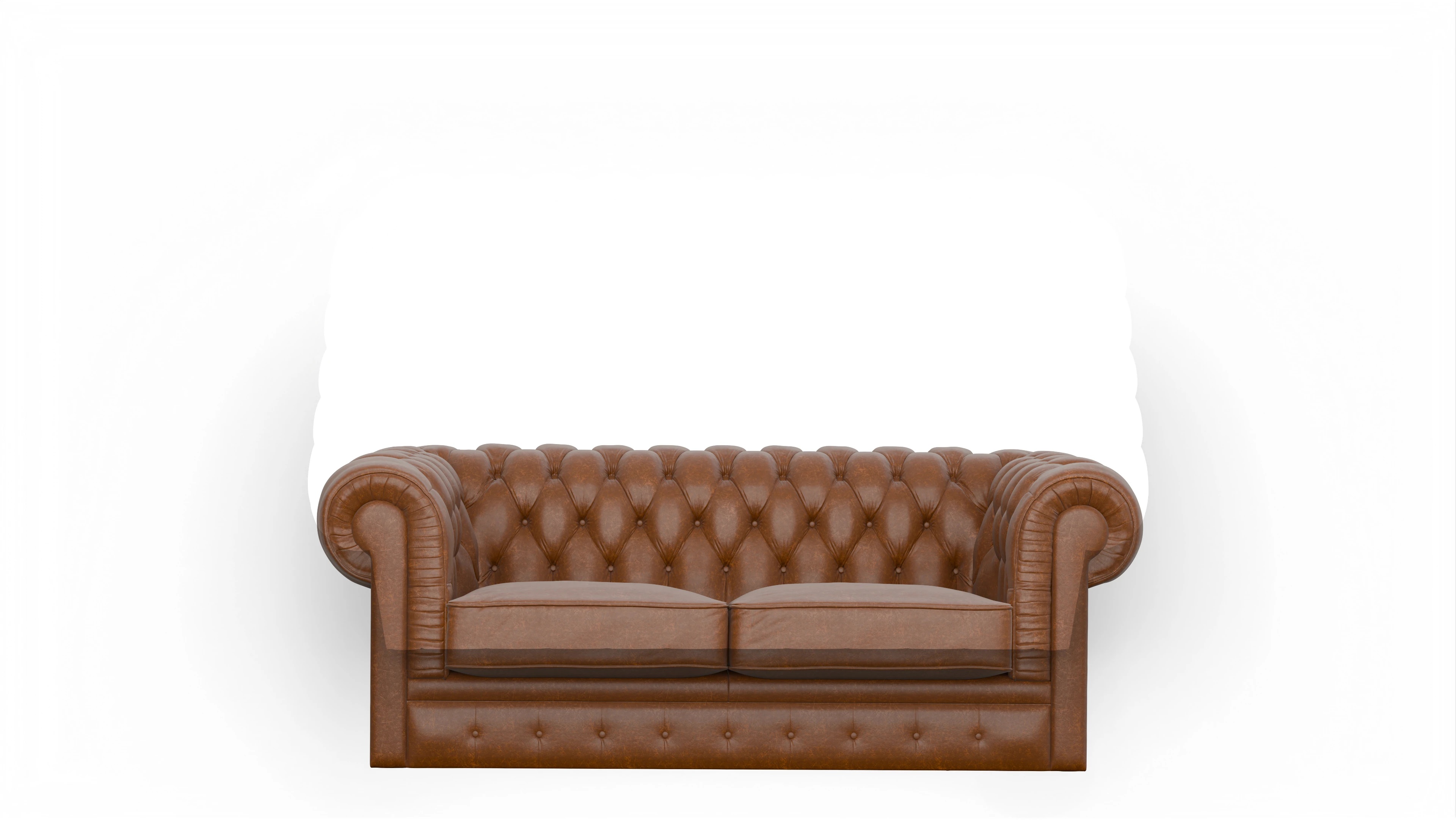 Ansicht des Produktes Chester1 2-Sitzer in Leder cognac