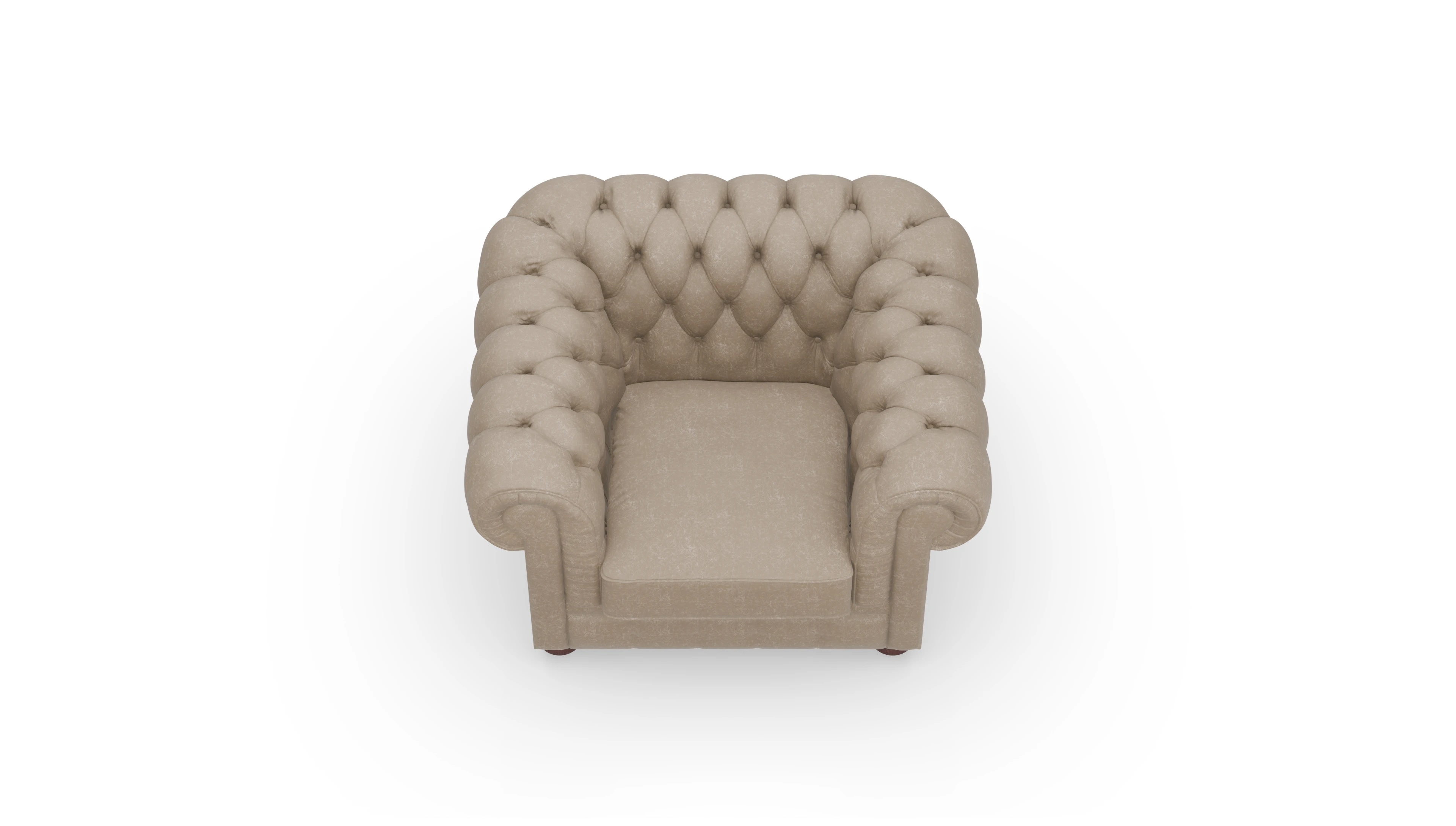 Ansicht des Produktes Chester1 Sessel in Leder beige