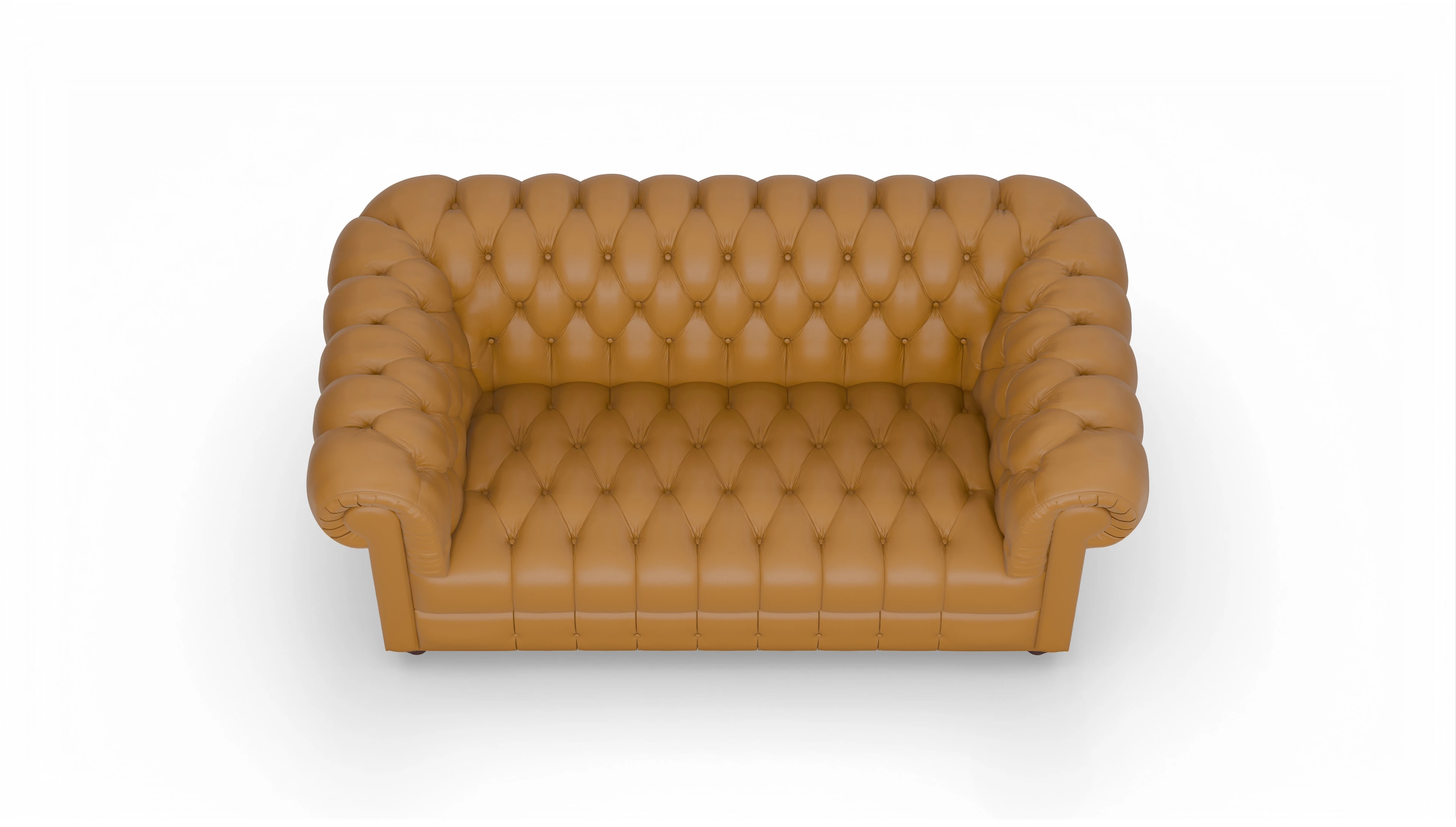 Ansicht des Produktes Chester2 2-Sitzer in Leder beige