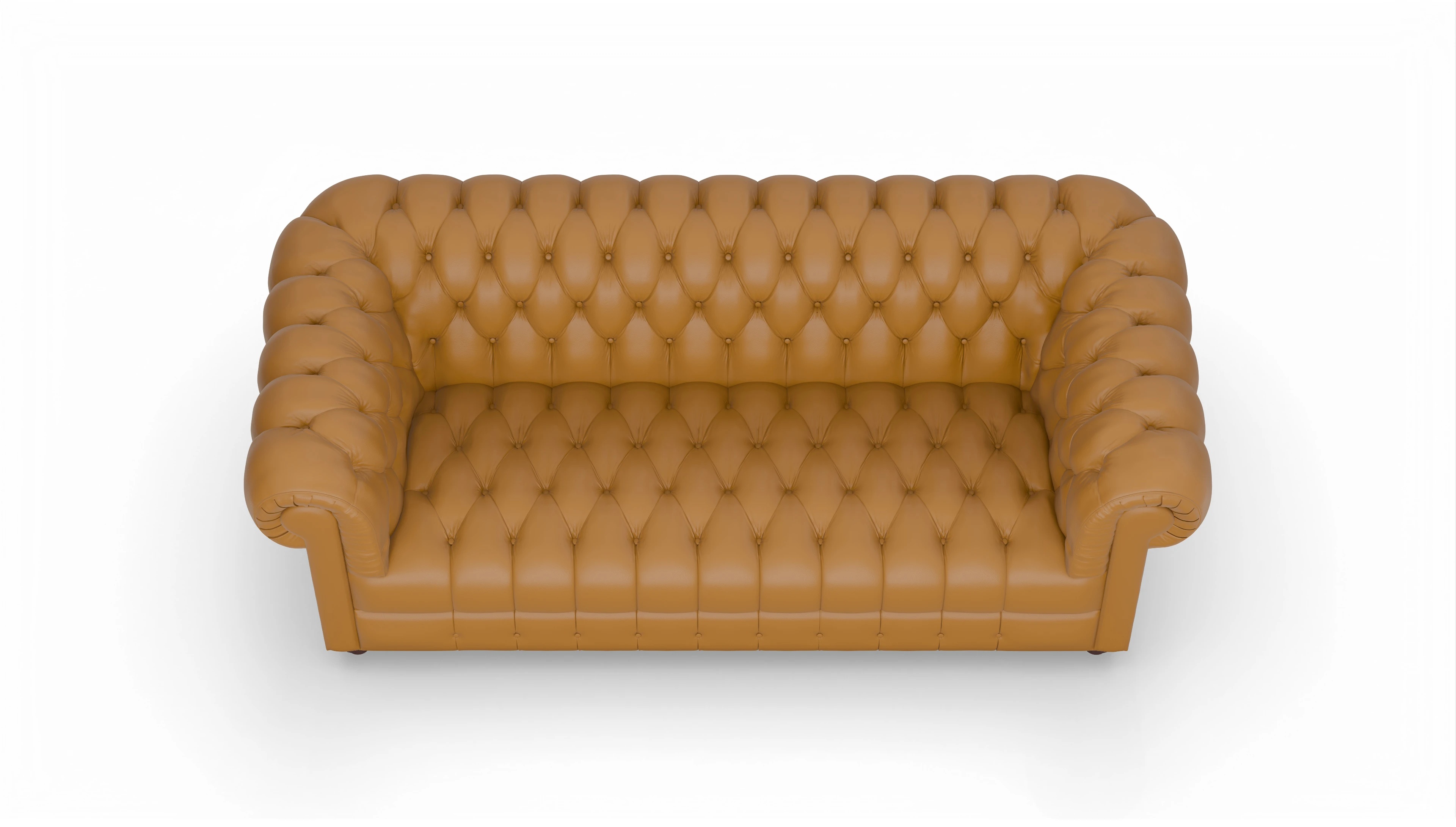 Ansicht des Produktes Chester2 2,5-Sitzer in Leder beige