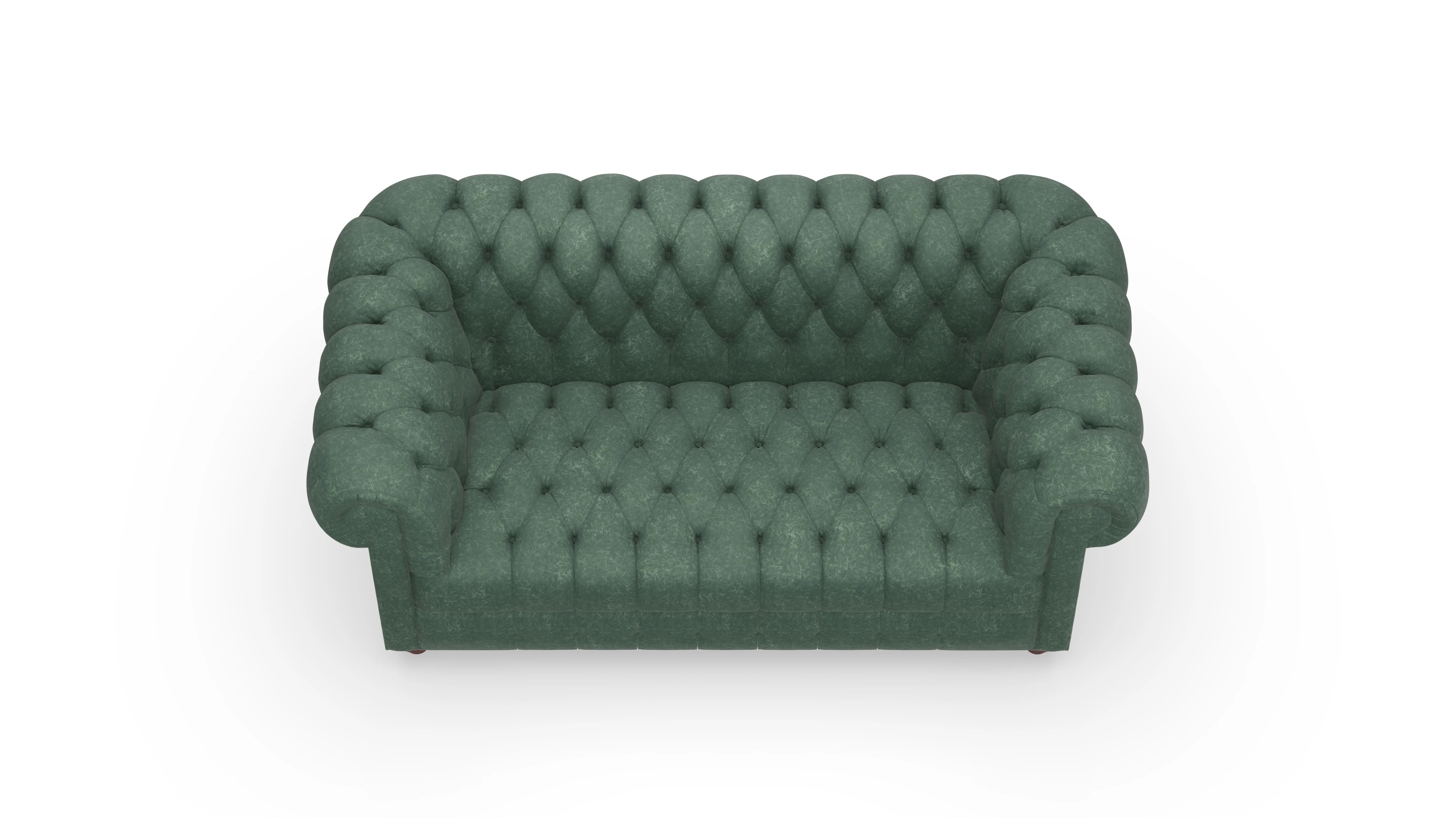 Ansicht des Produktes Chester2 2-Sitzer in Leder grün