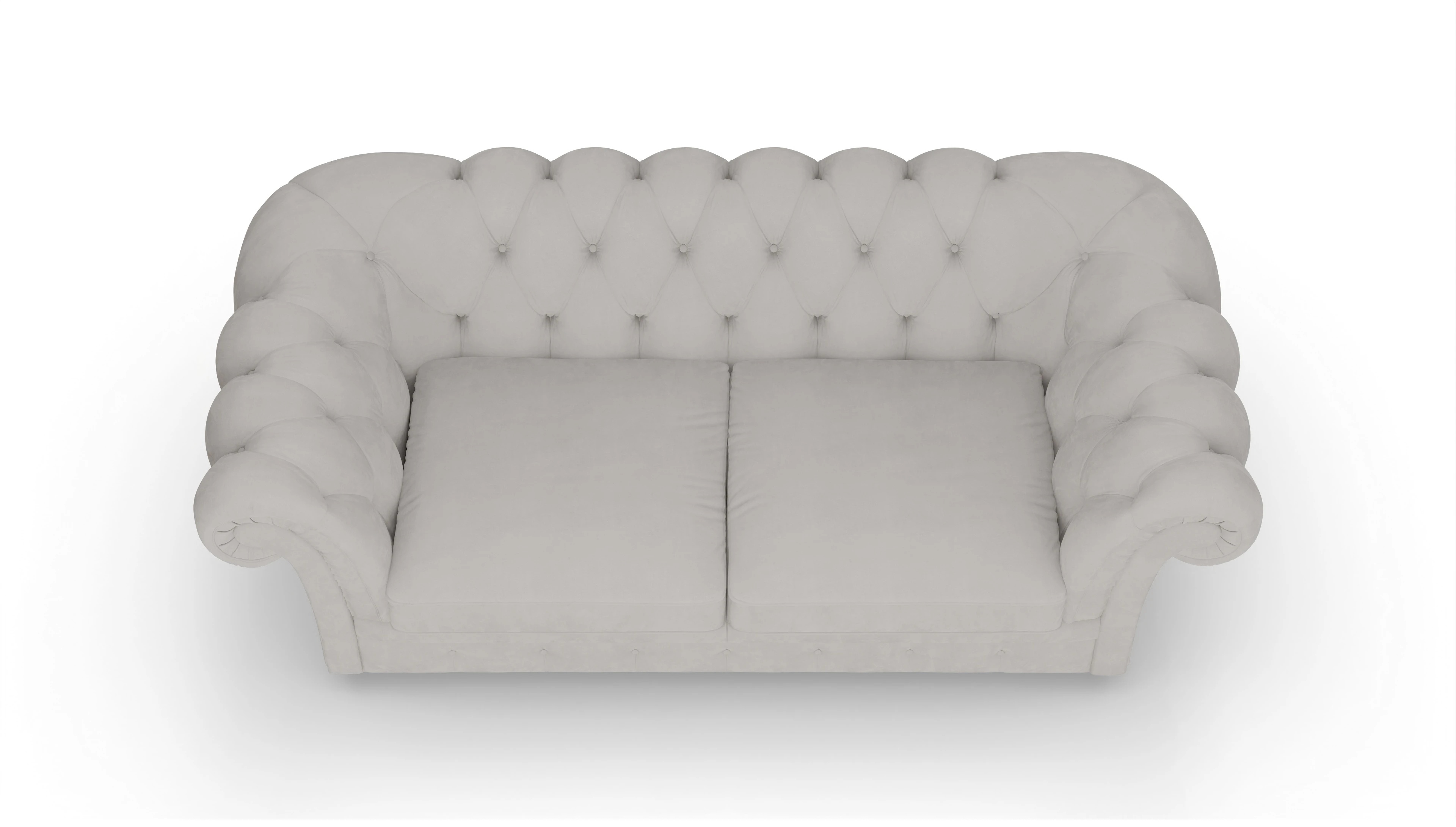 Ansicht des Produktes VIP 2,5-Sitzer in Samt weiß