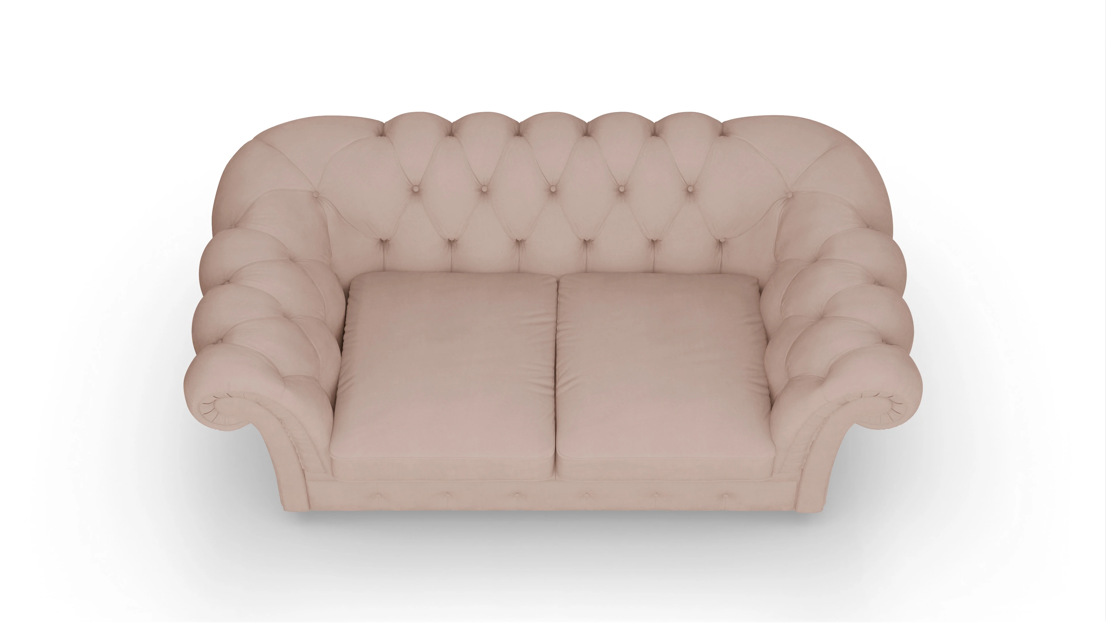 Ansicht des Produktes VIP 2-Sitzer in Samt blau