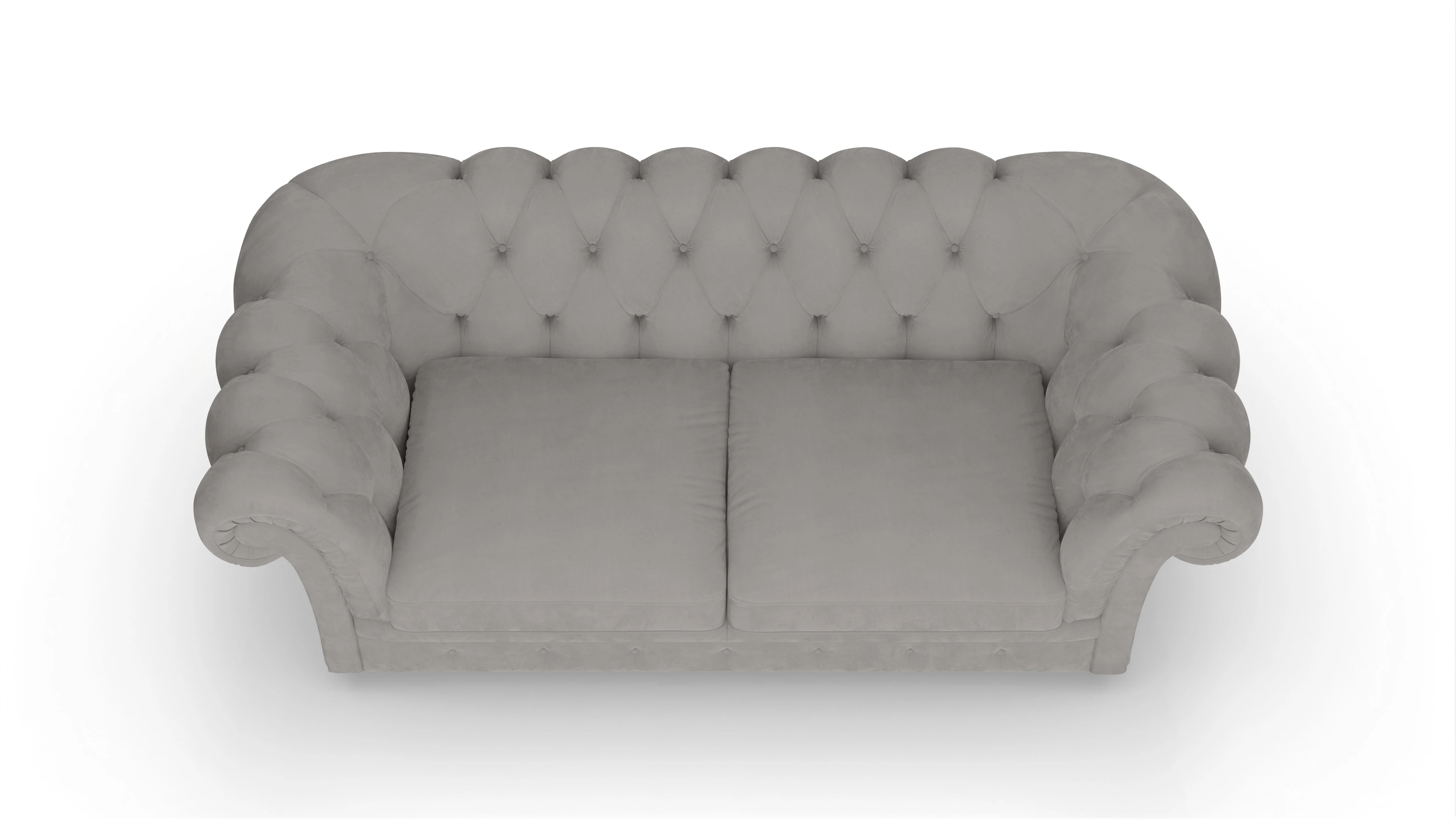 Ansicht des Produktes VIP 2,5-Sitzer in Samt grau