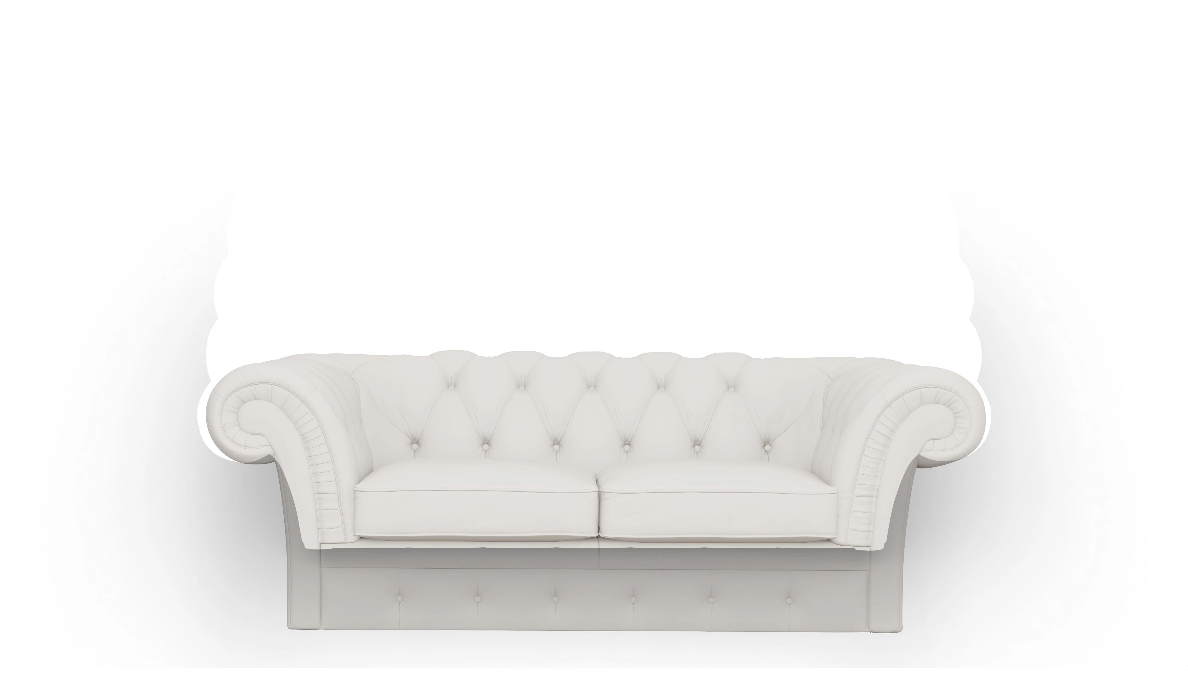 Ansicht des Produktes VIP 2-Sitzer in Leder weiß