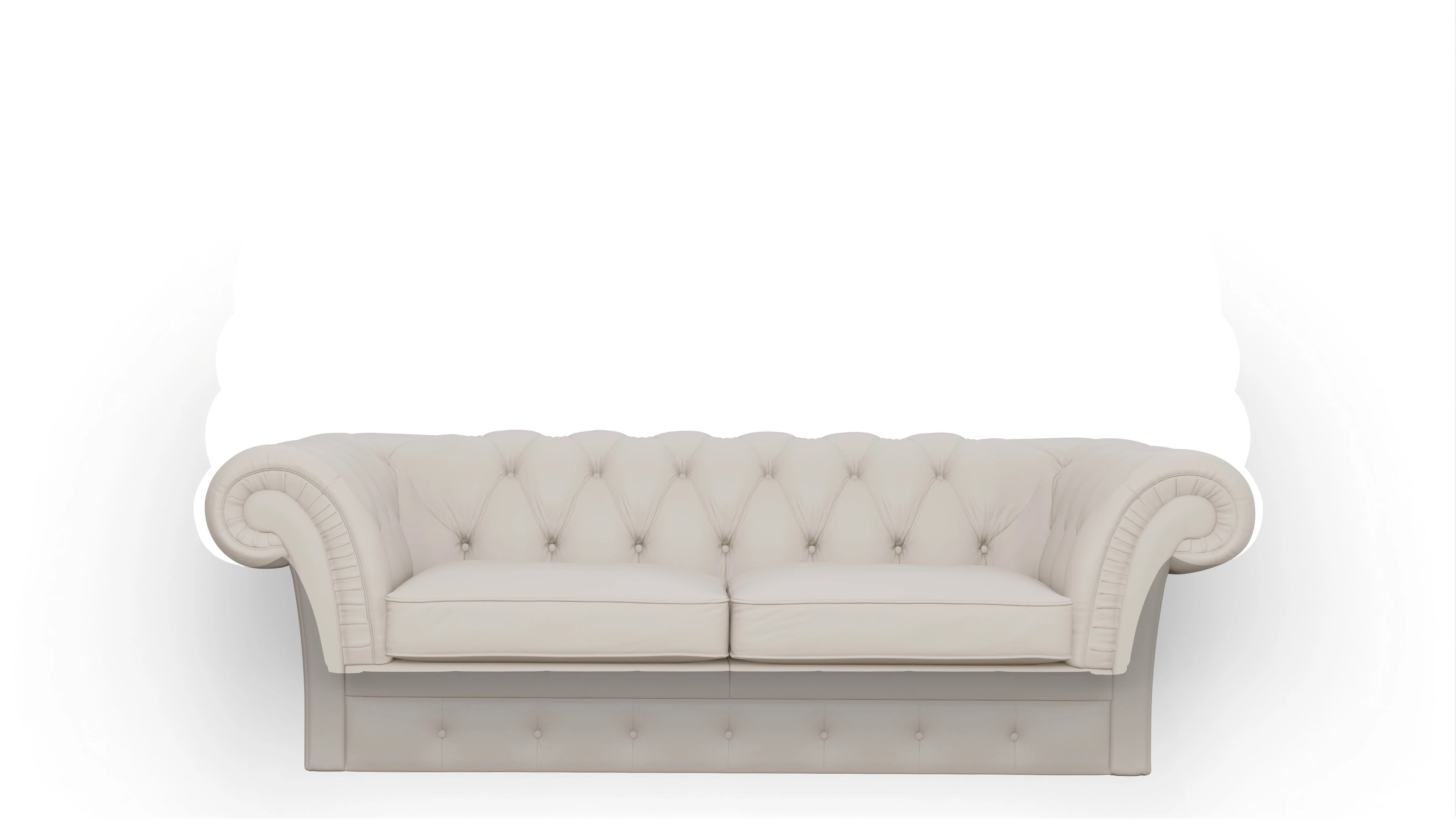 Ansicht des Produktes VIP 2,5-Sitzer in Leder weiß