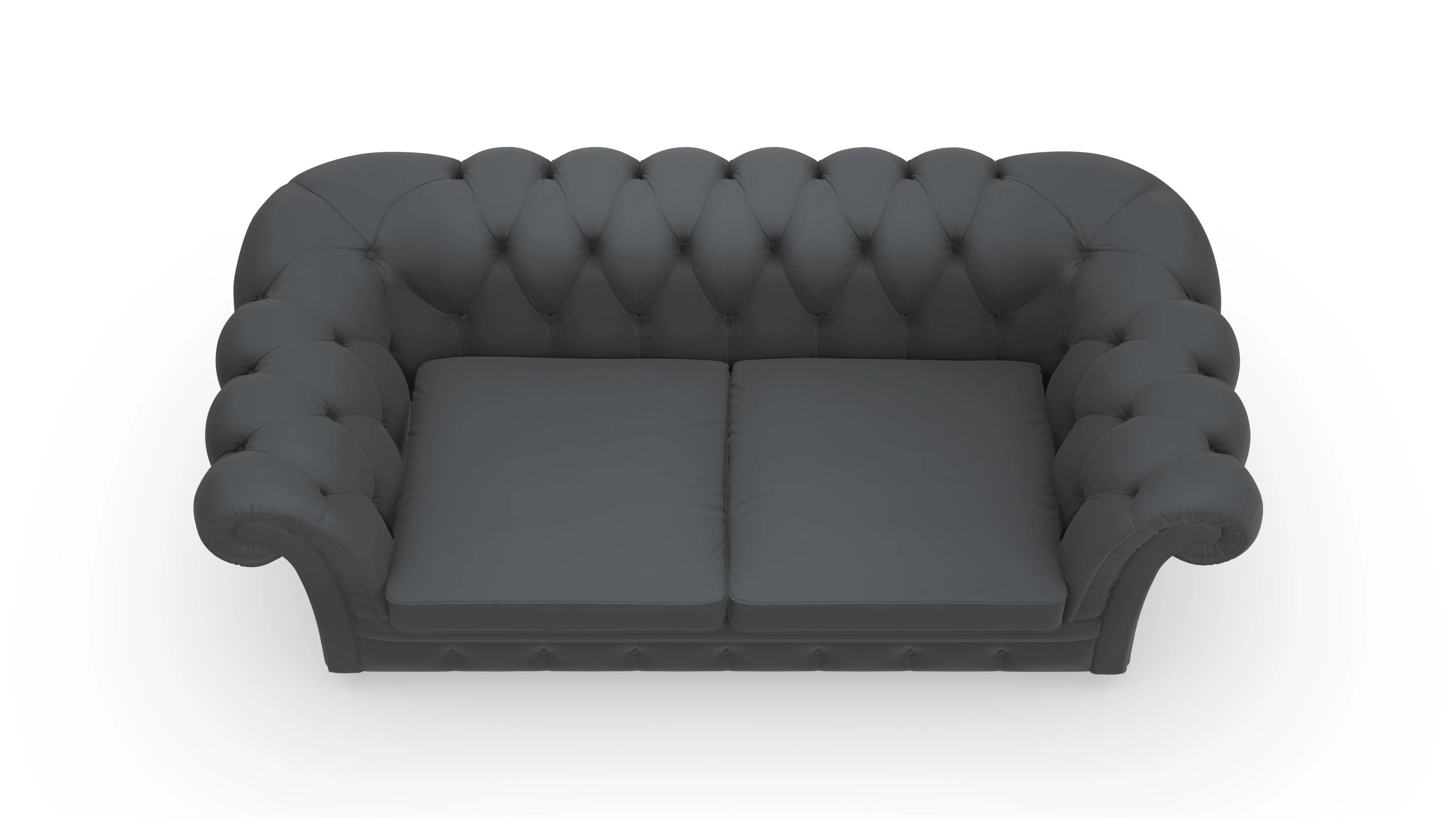 Ansicht des Produktes VIP 2,5-Sitzer in Leder grau