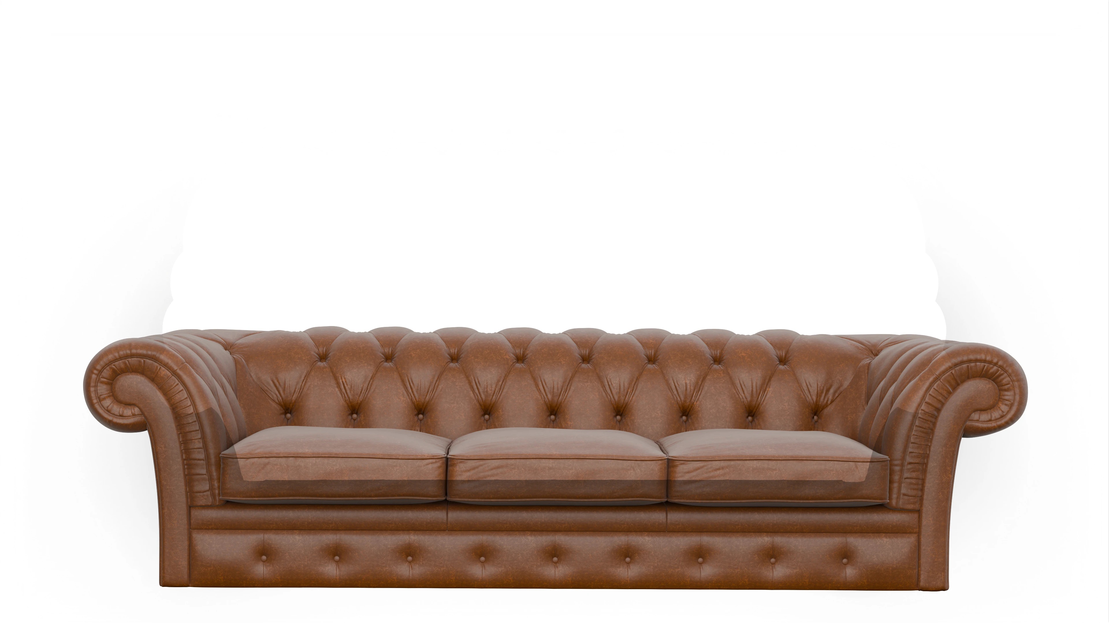 Ansicht des Produktes VIP 3-Sitzer in Leder cognac