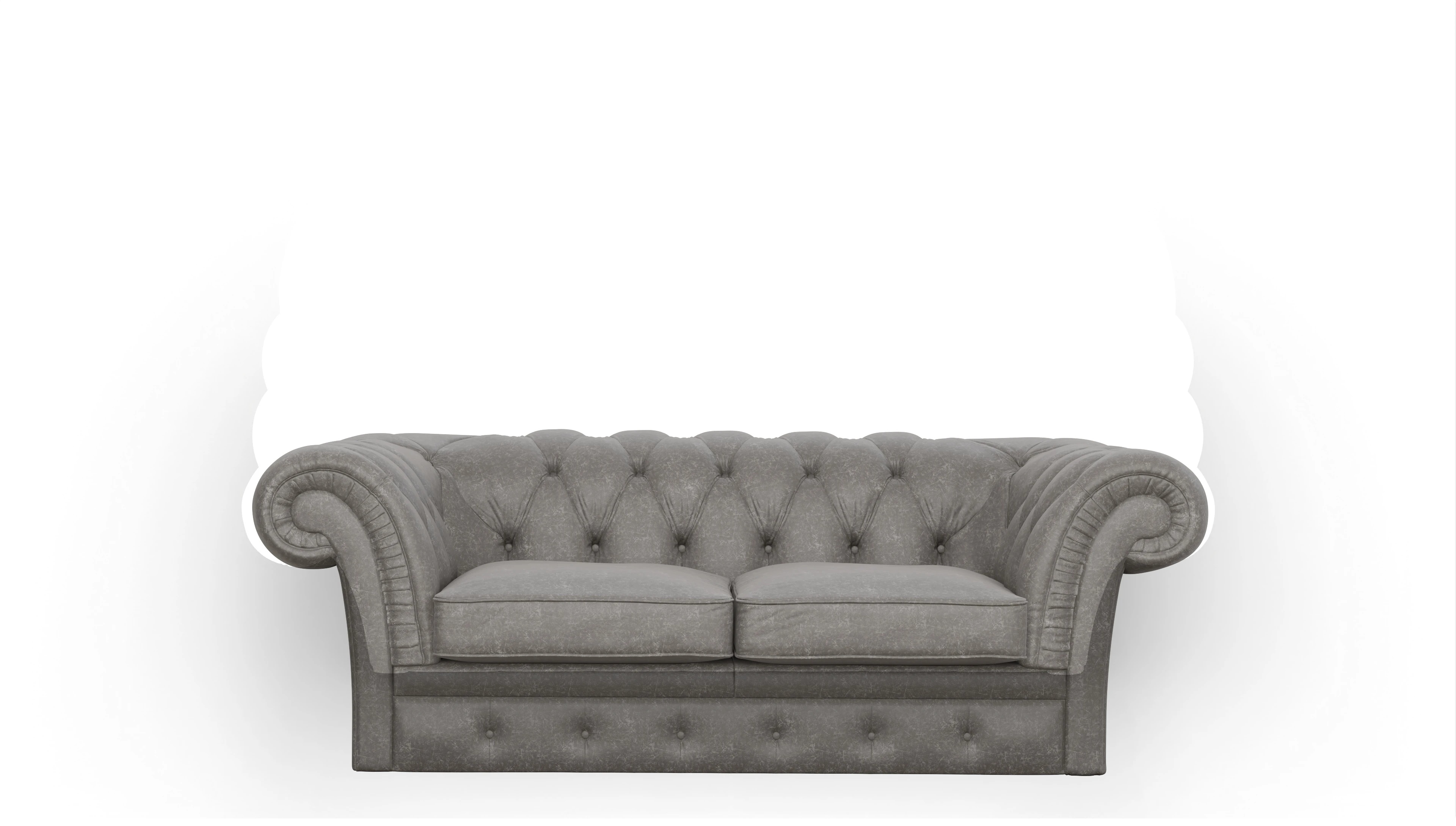 Ansicht des Produktes VIP 2-Sitzer in Leder grau