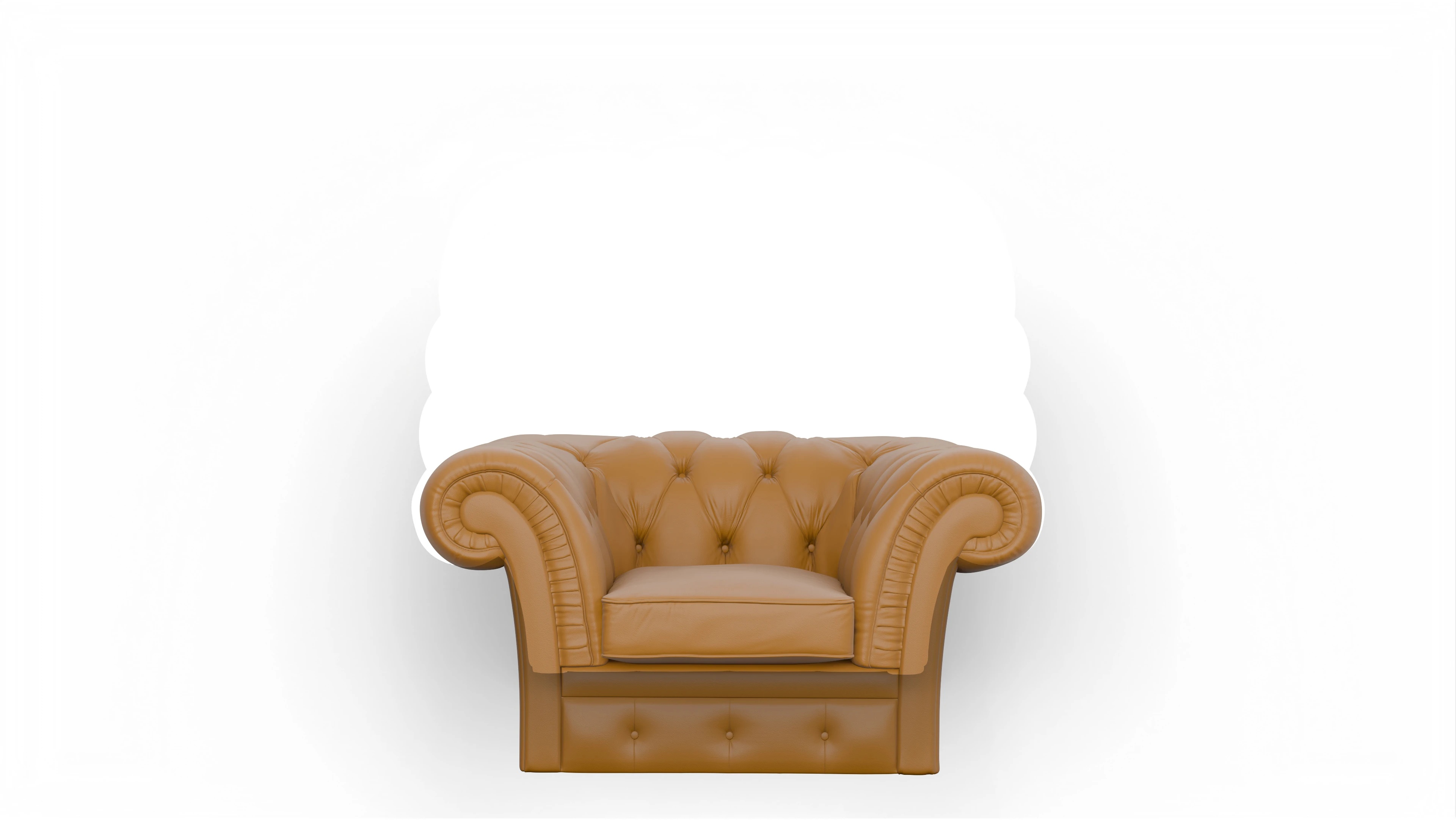 Ansicht des Produktes VIP Sessel in Leder beige