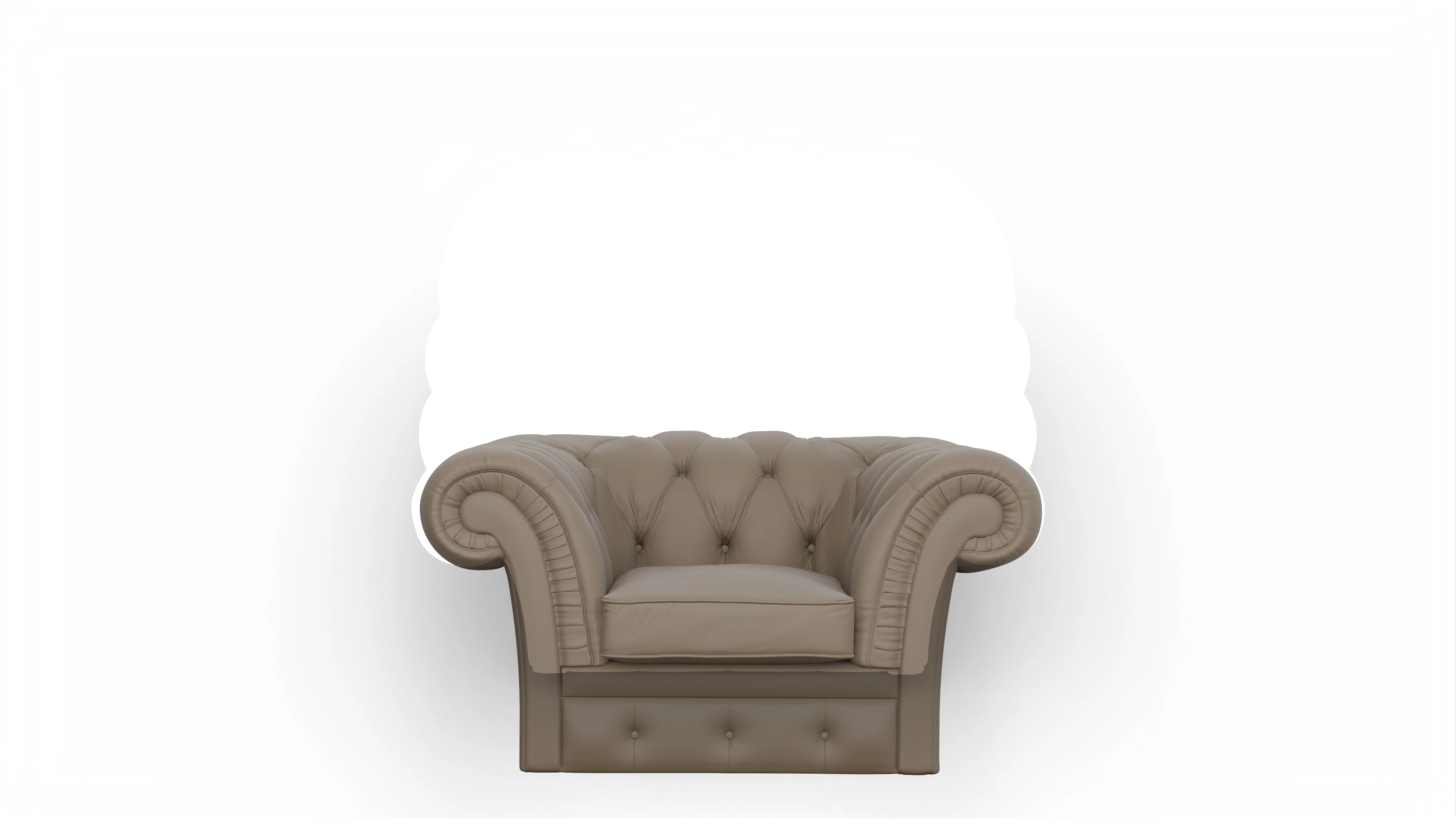 Ansicht des Produktes VIP Sessel in Leder grün