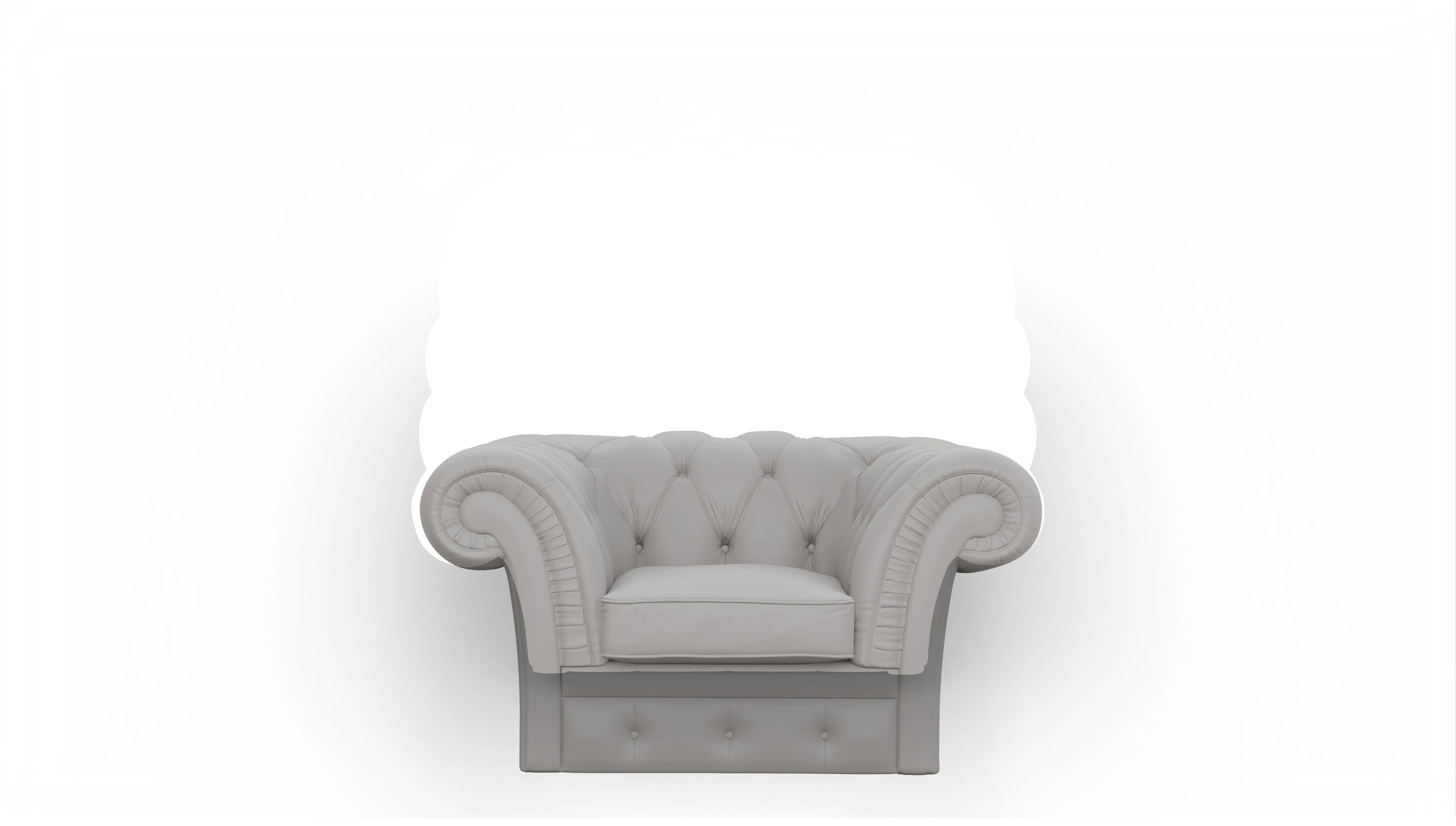 Ansicht des Produktes VIP Sessel in Leder blau