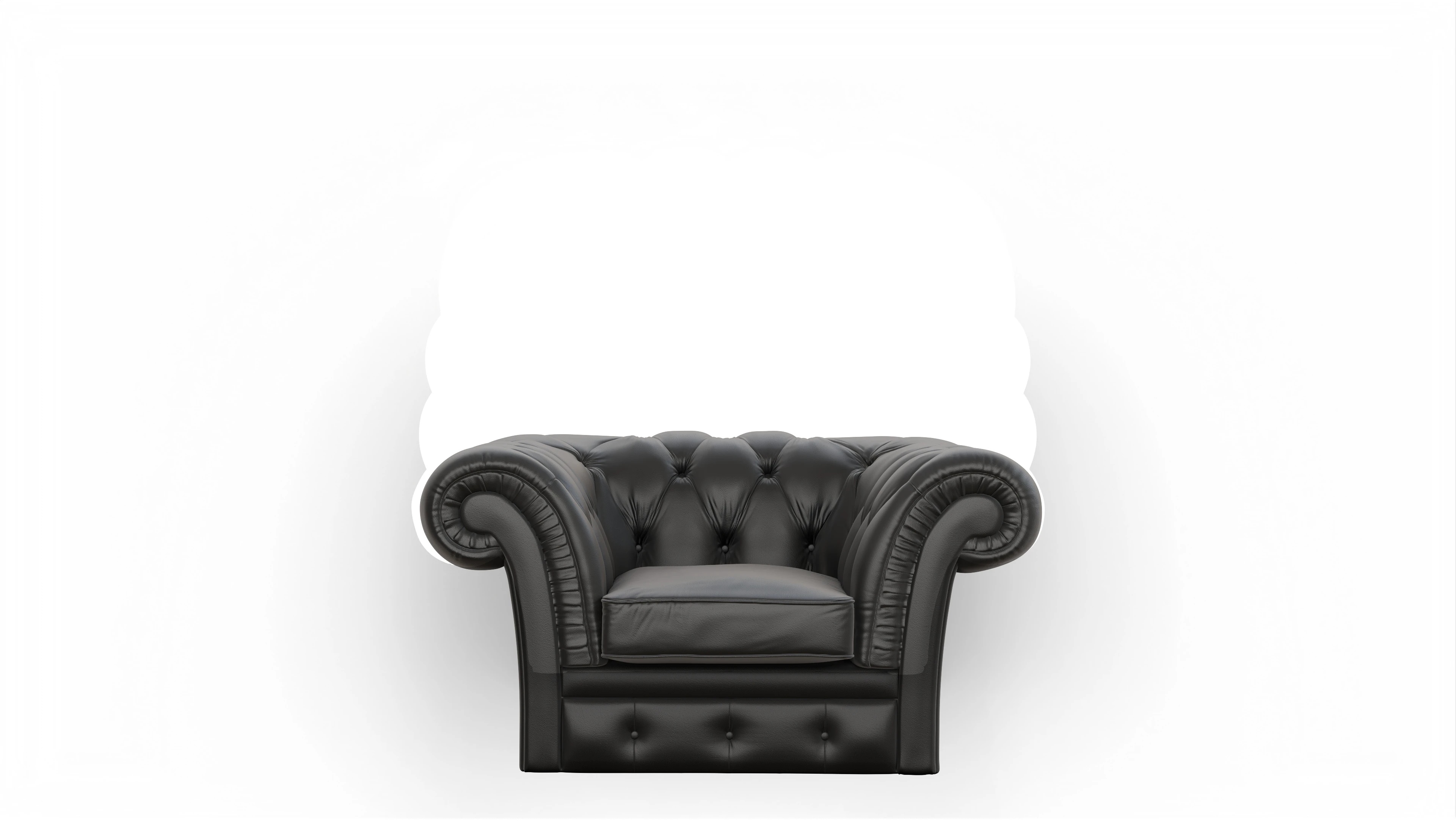 Ansicht des Produktes VIP Sessel in Leder schwarz