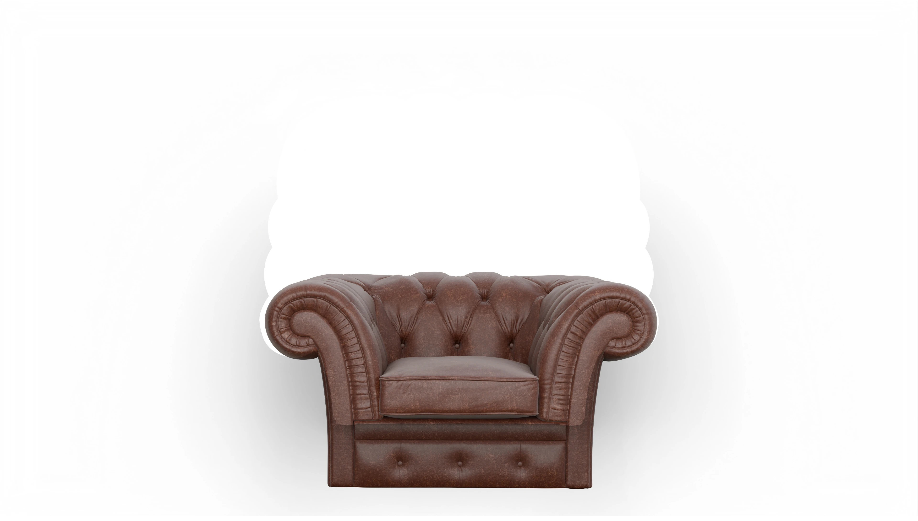 Ansicht des Produktes VIP Sessel in Leder braun