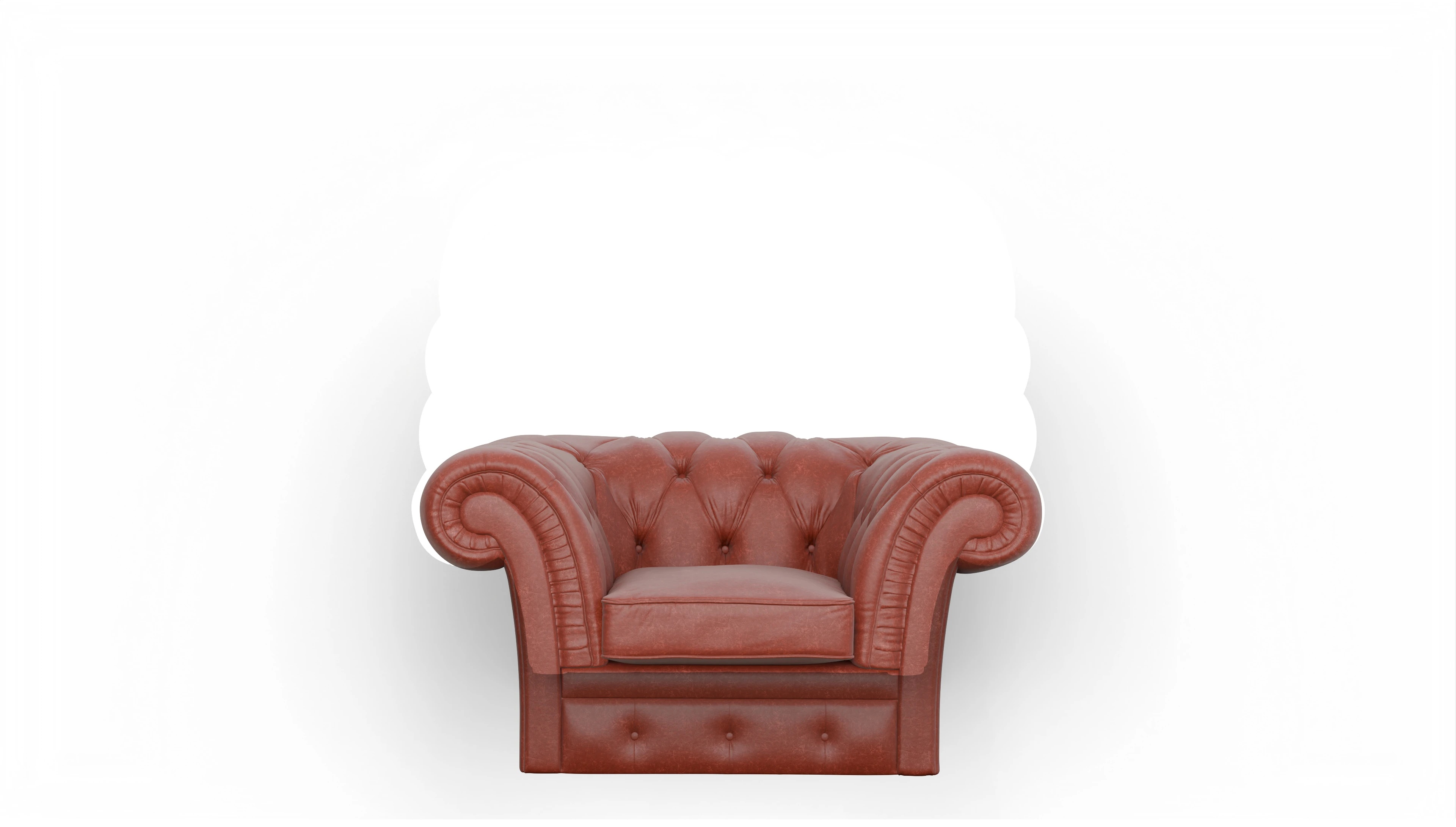 Ansicht des Produktes VIP Sessel in Leder rot