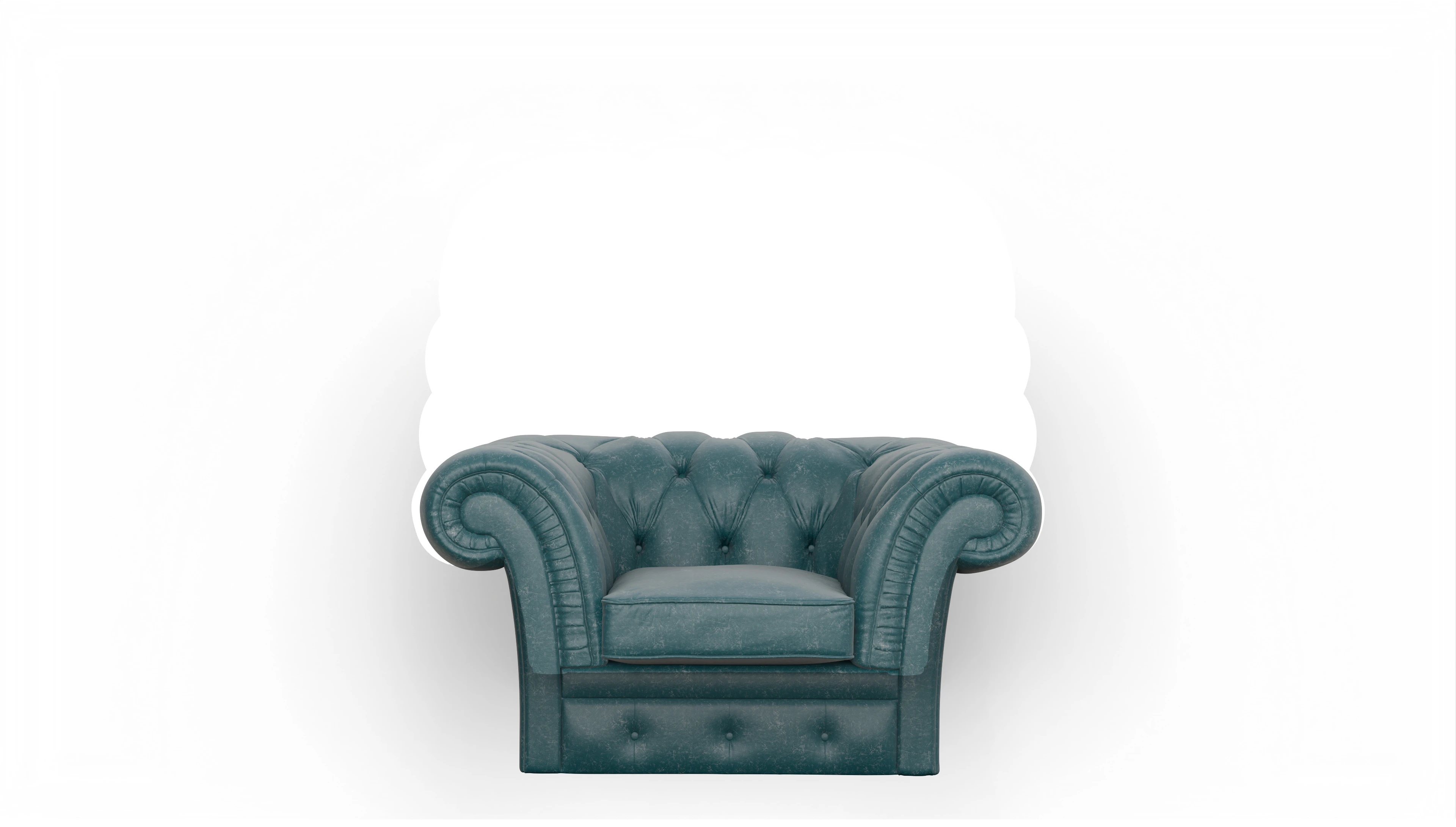 Ansicht des Produktes VIP Sessel in Leder blau