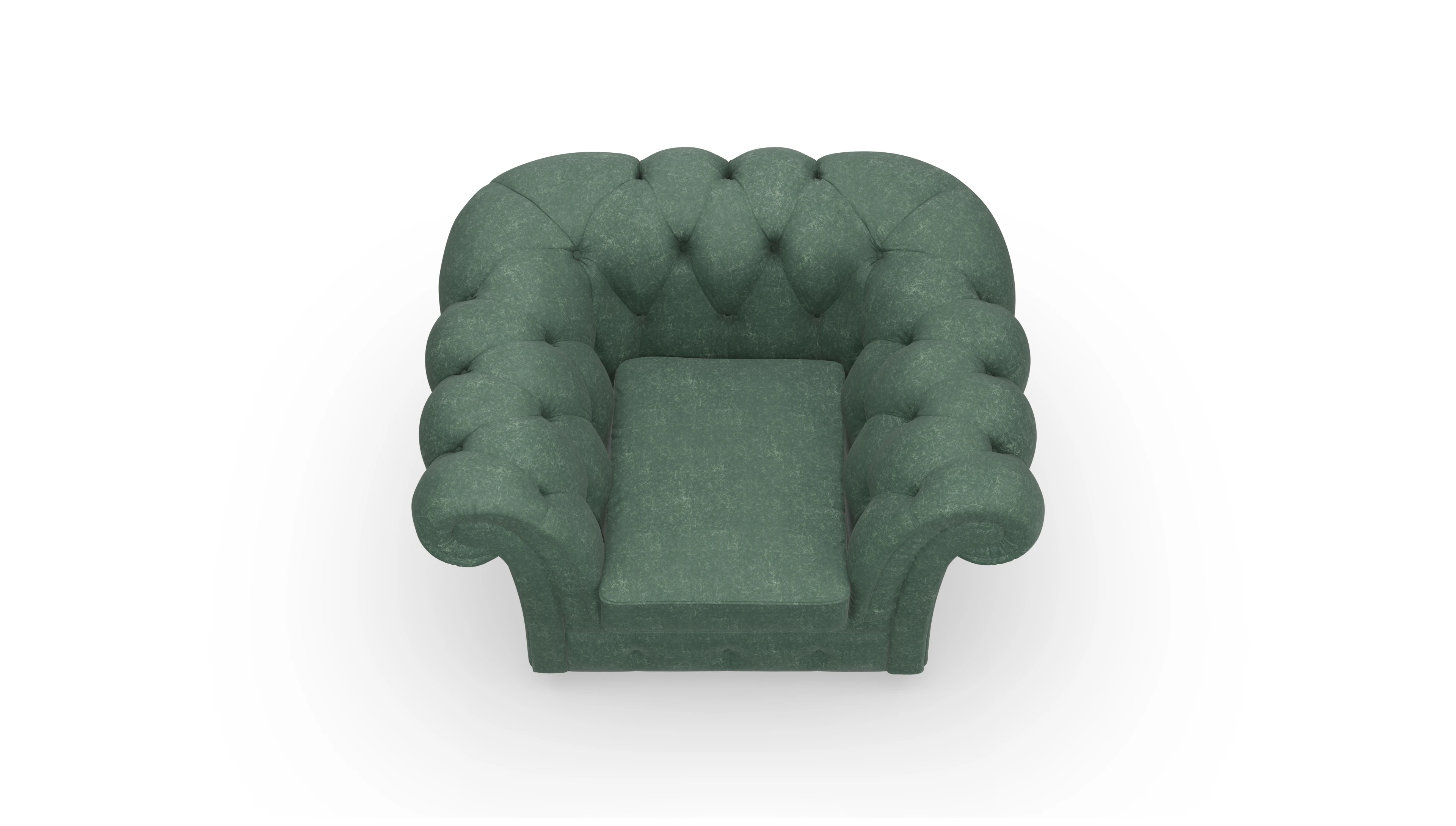 Ansicht des Produktes VIP Sessel in Leder grün