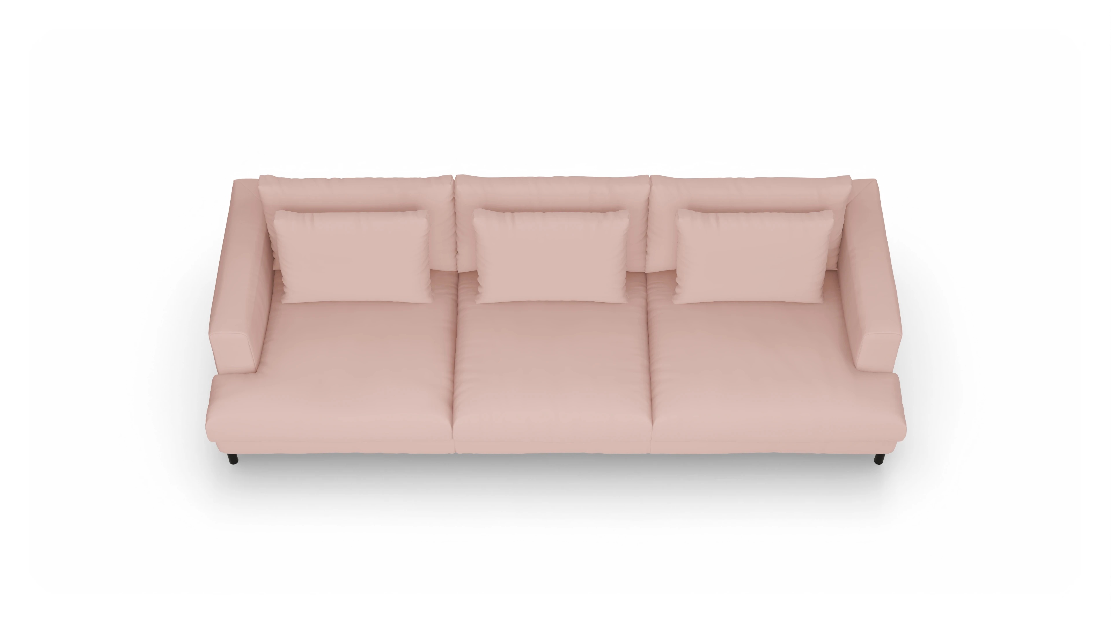 Ansicht des Produktes Faro 4-Sitzer in Samt rot