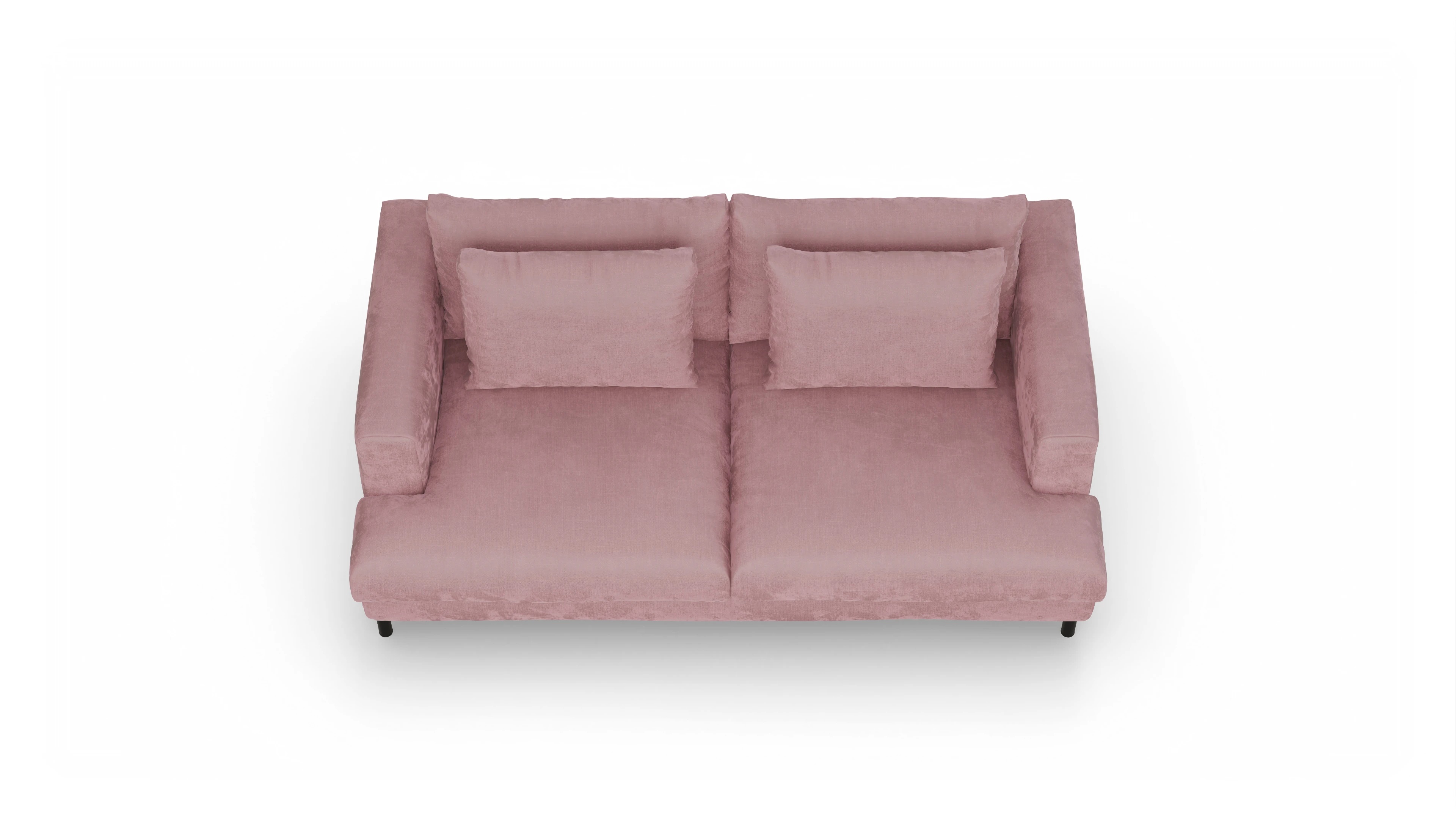 Ansicht des Produktes Faro 2,5-Sitzer in Stoff rot