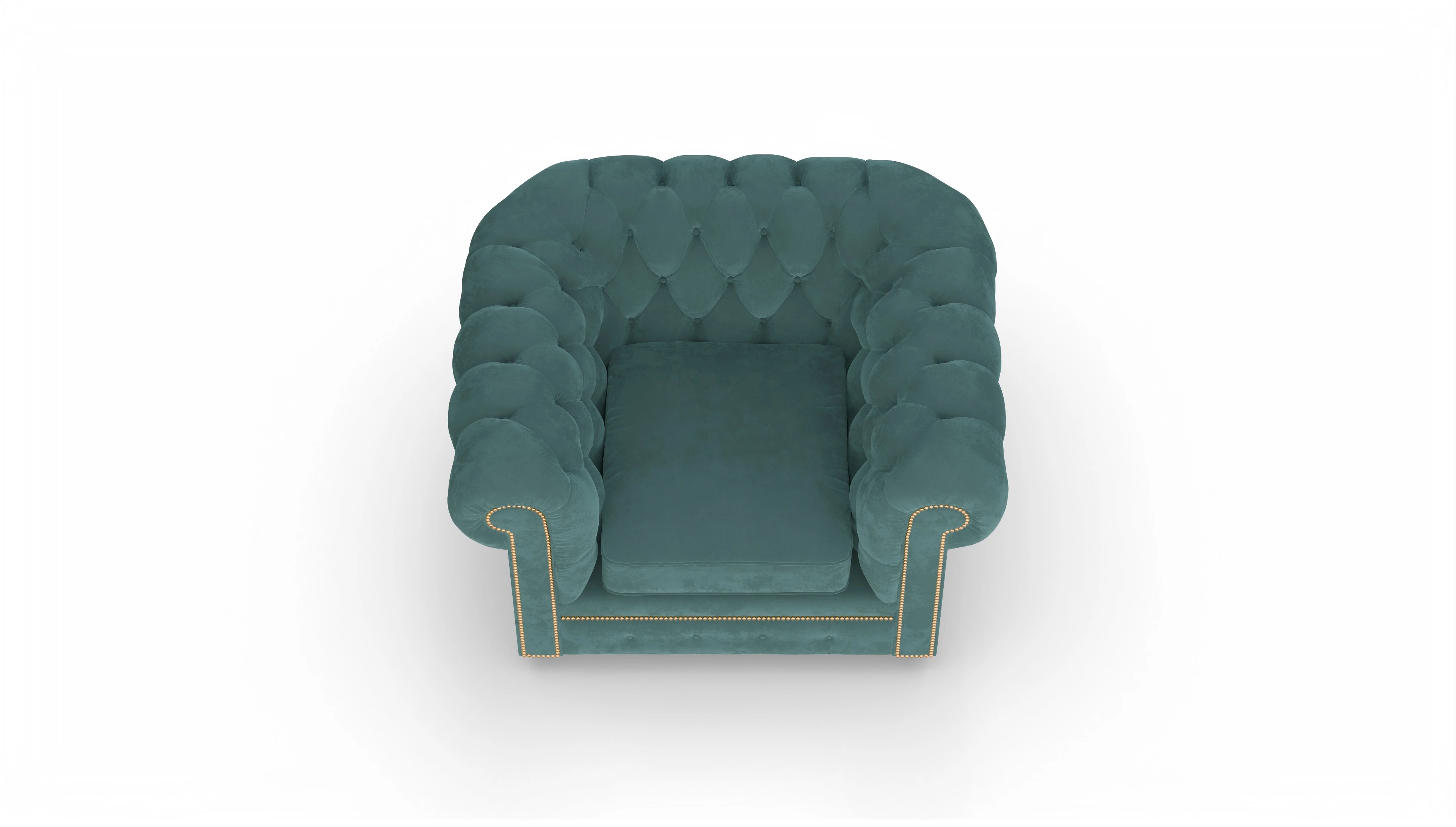 Ansicht des Produktes William Sessel in Samt blau