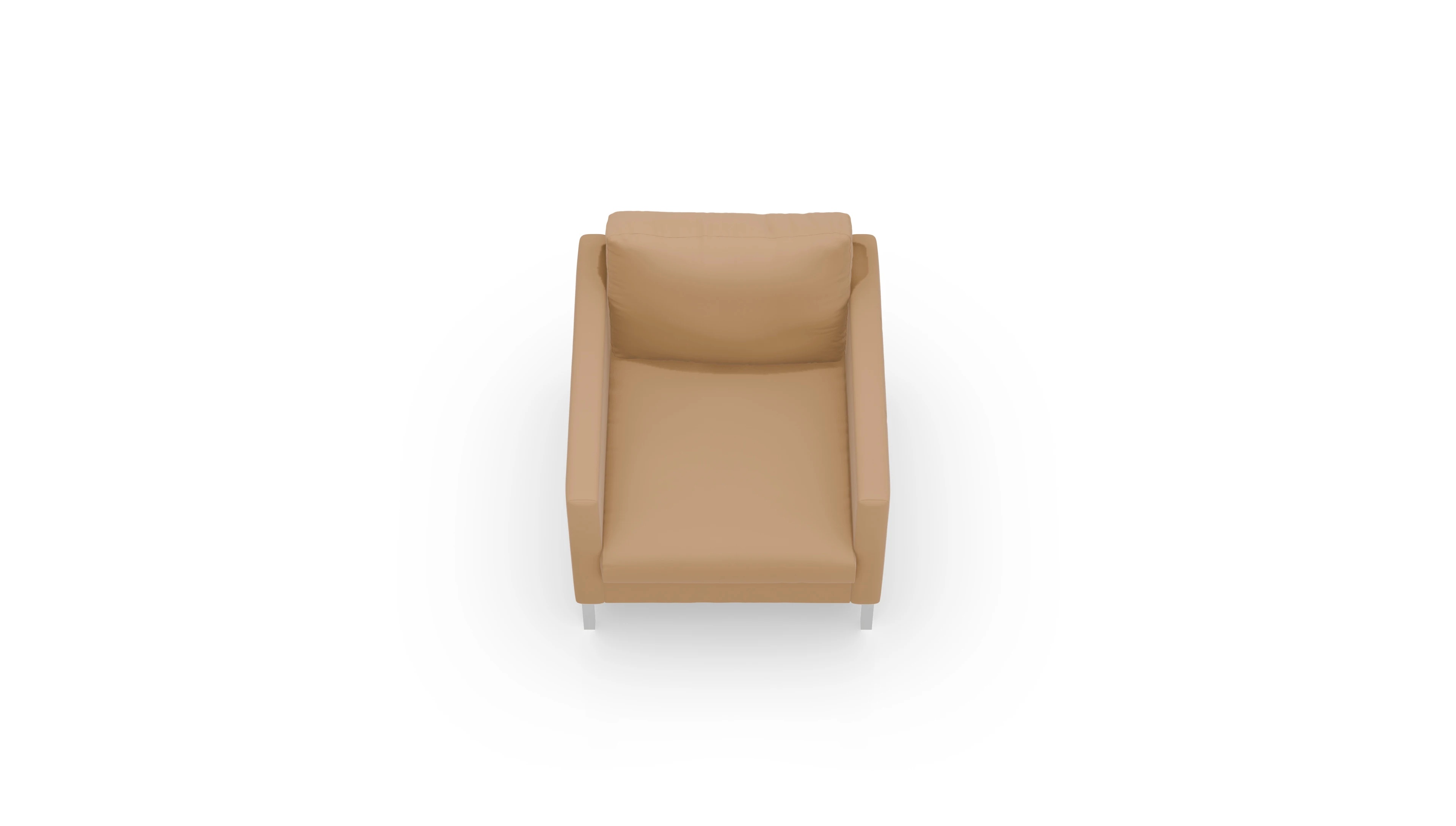 Ansicht des Produktes Jacobsen Sessel in Leder braun