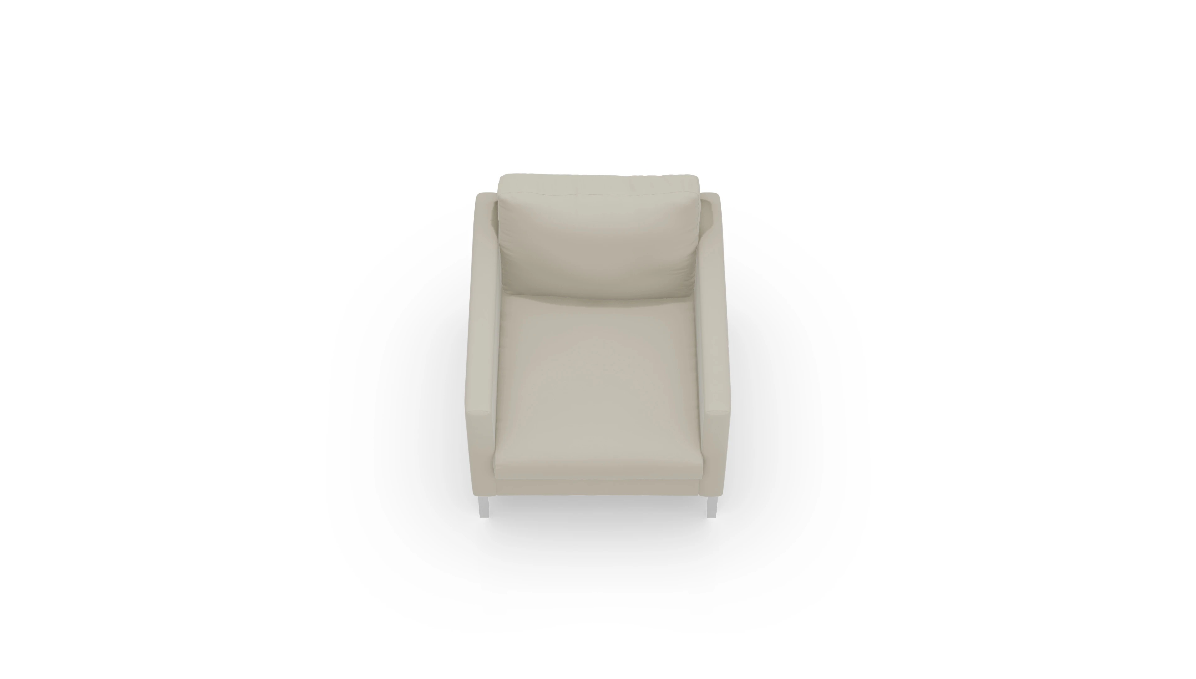 Ansicht des Produktes Jacobsen Sessel in Leder beige