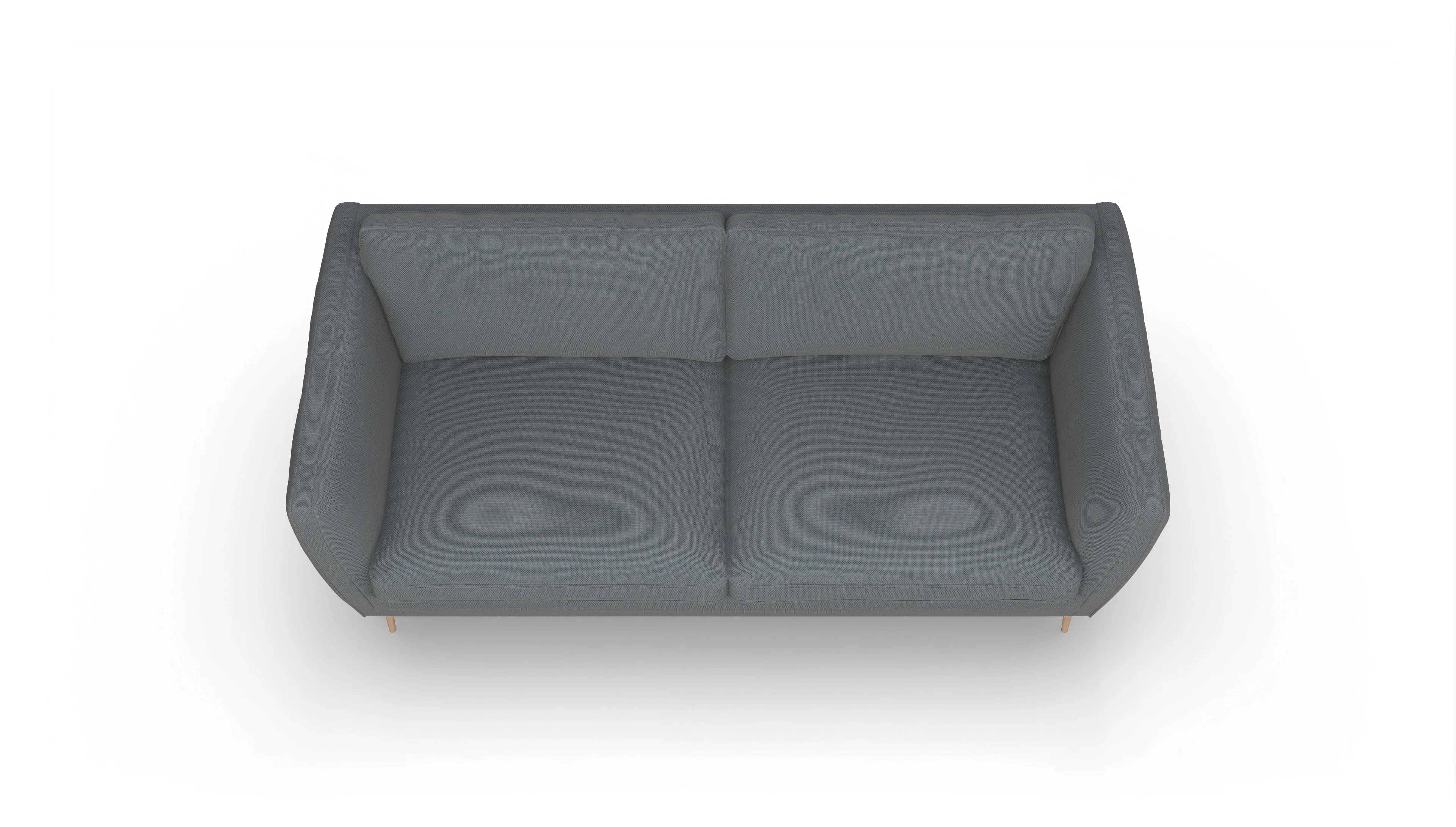 Ansicht des Produktes Karlsen 3-Sitzer in Stoff blau