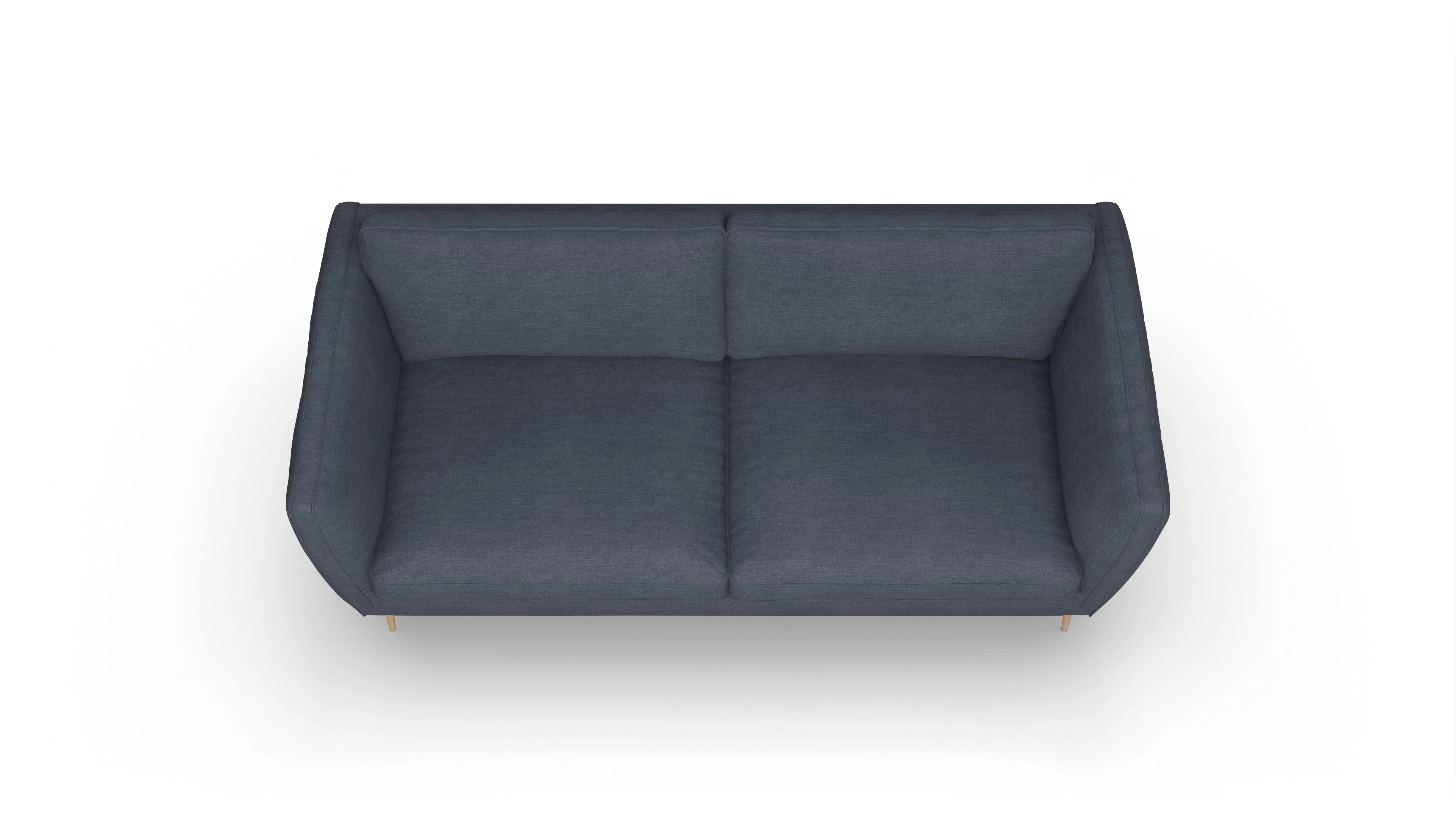 Ansicht des Produktes Karlsen 3-Sitzer in Stoff blau