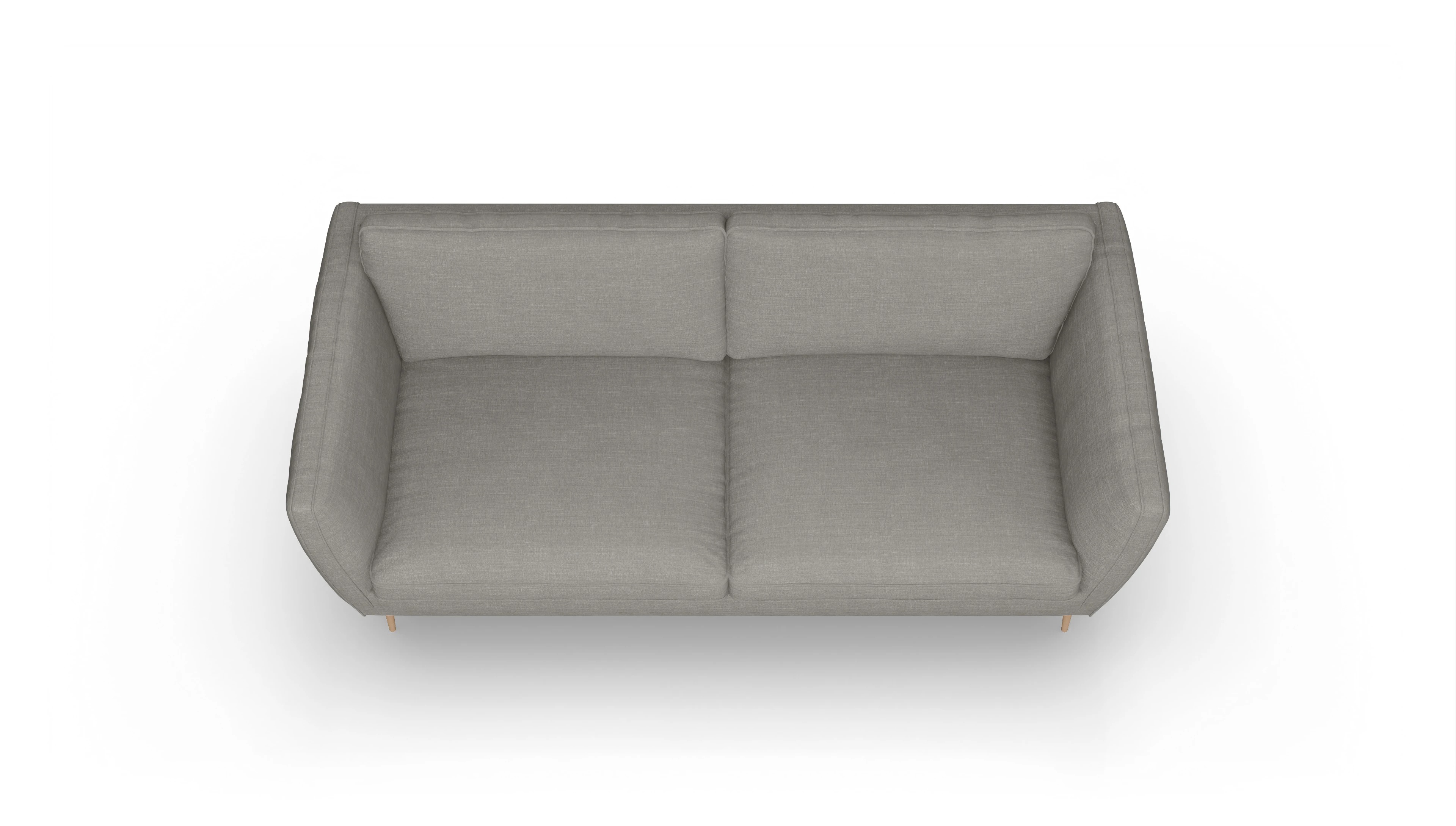 Ansicht des Produktes Karlsen 3-Sitzer in Stoff grau