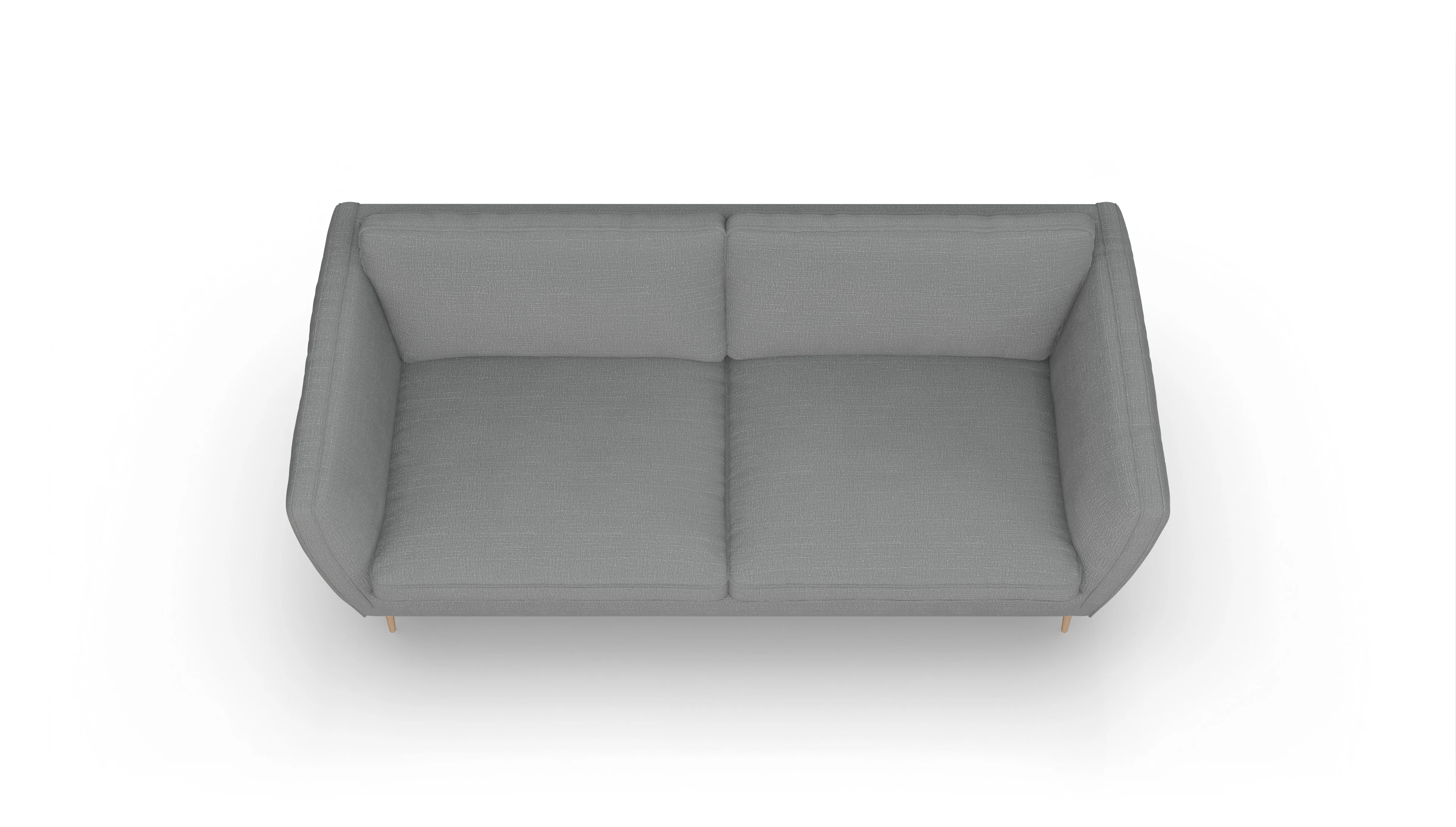 Ansicht des Produktes Karlsen 3-Sitzer in Stoff grau