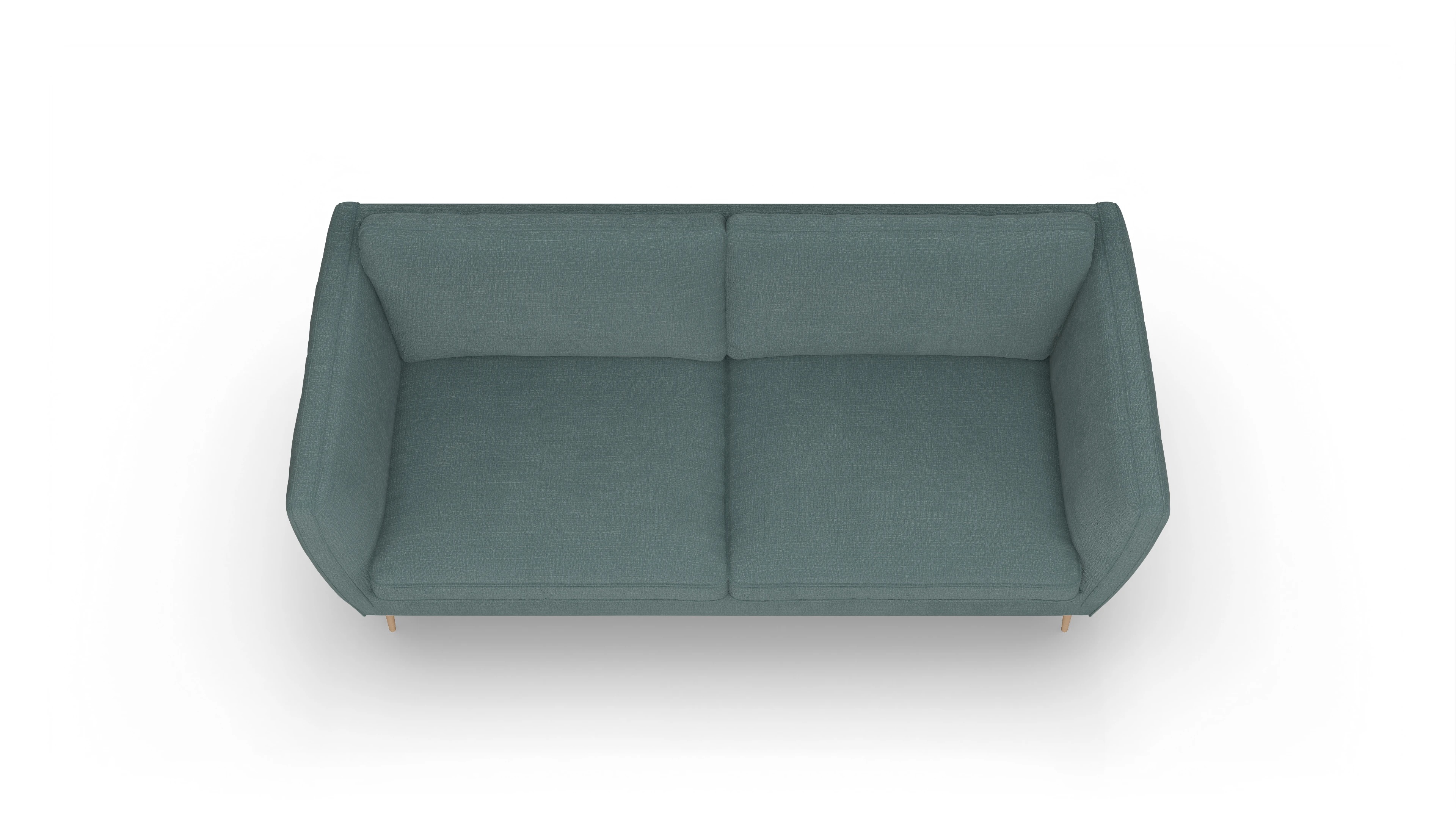 Ansicht des Produktes Karlsen 3-Sitzer in Stoff blau