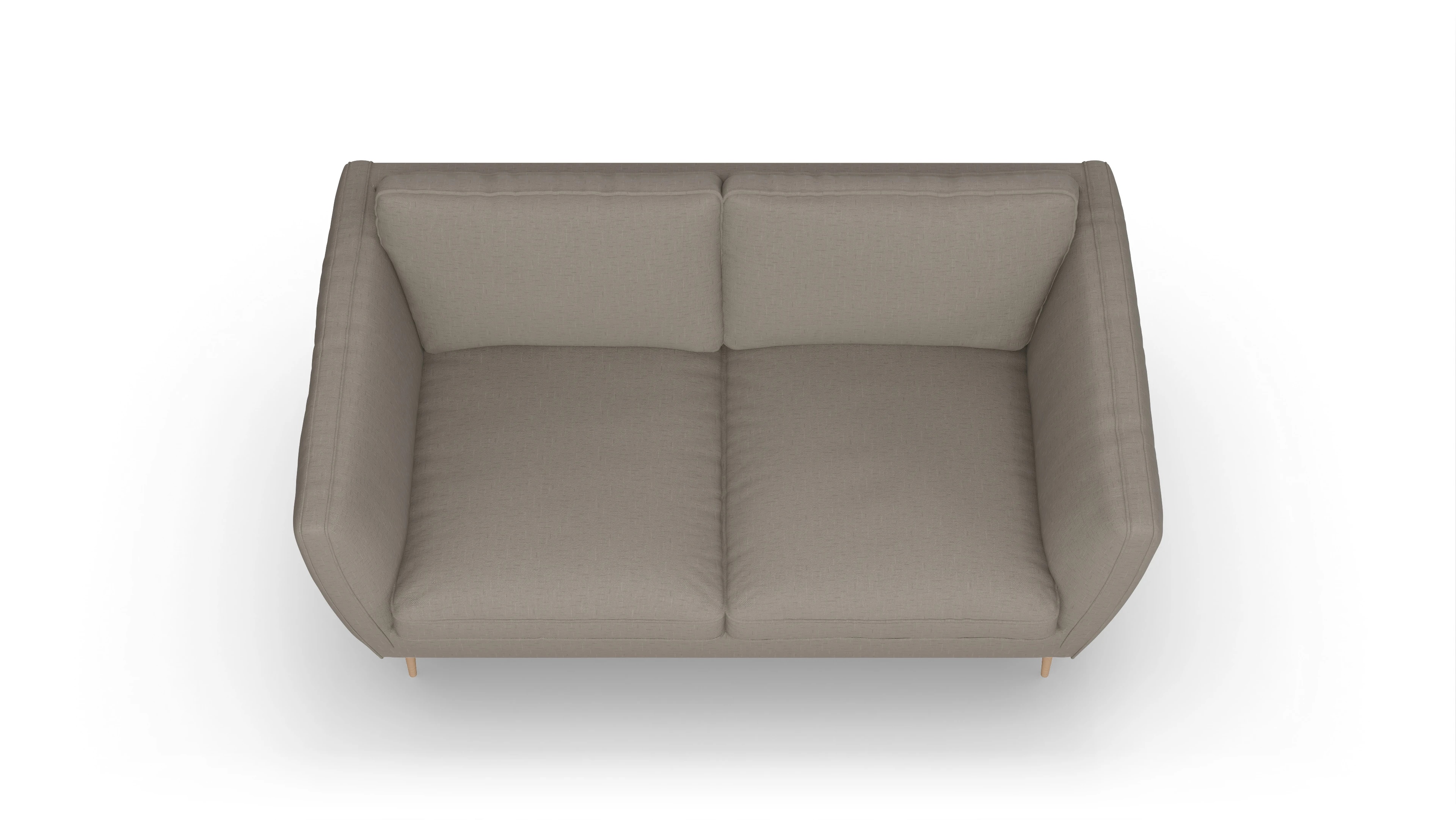 Ansicht des Produktes Karlsen 2-Sitzer in Stoff beige