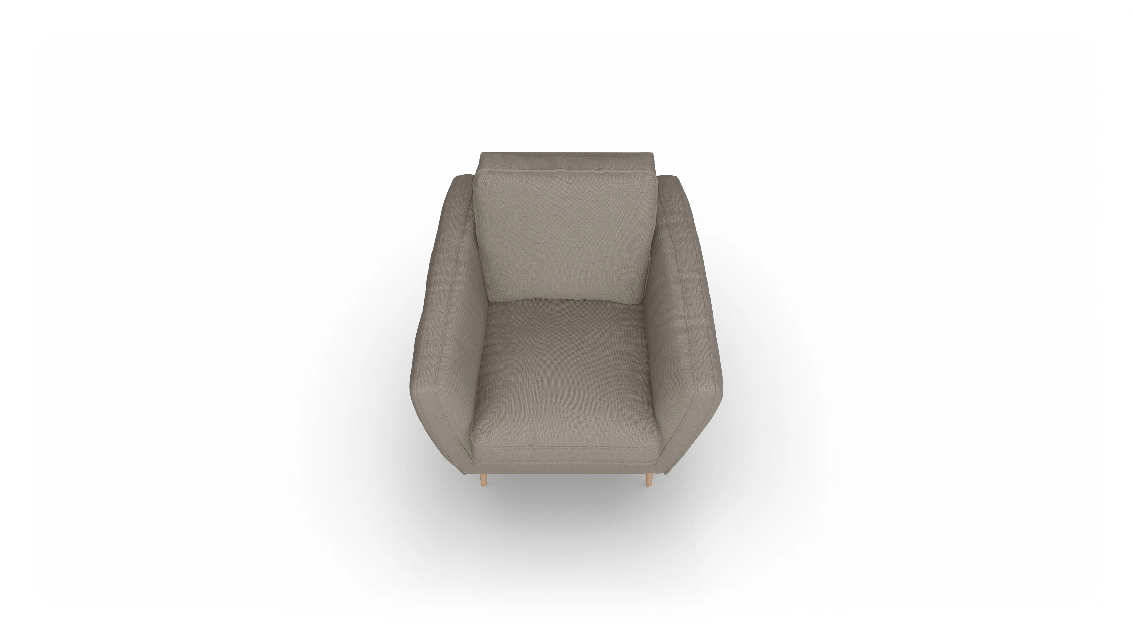 Ansicht des Produktes Karlsen Sessel in Stoff beige