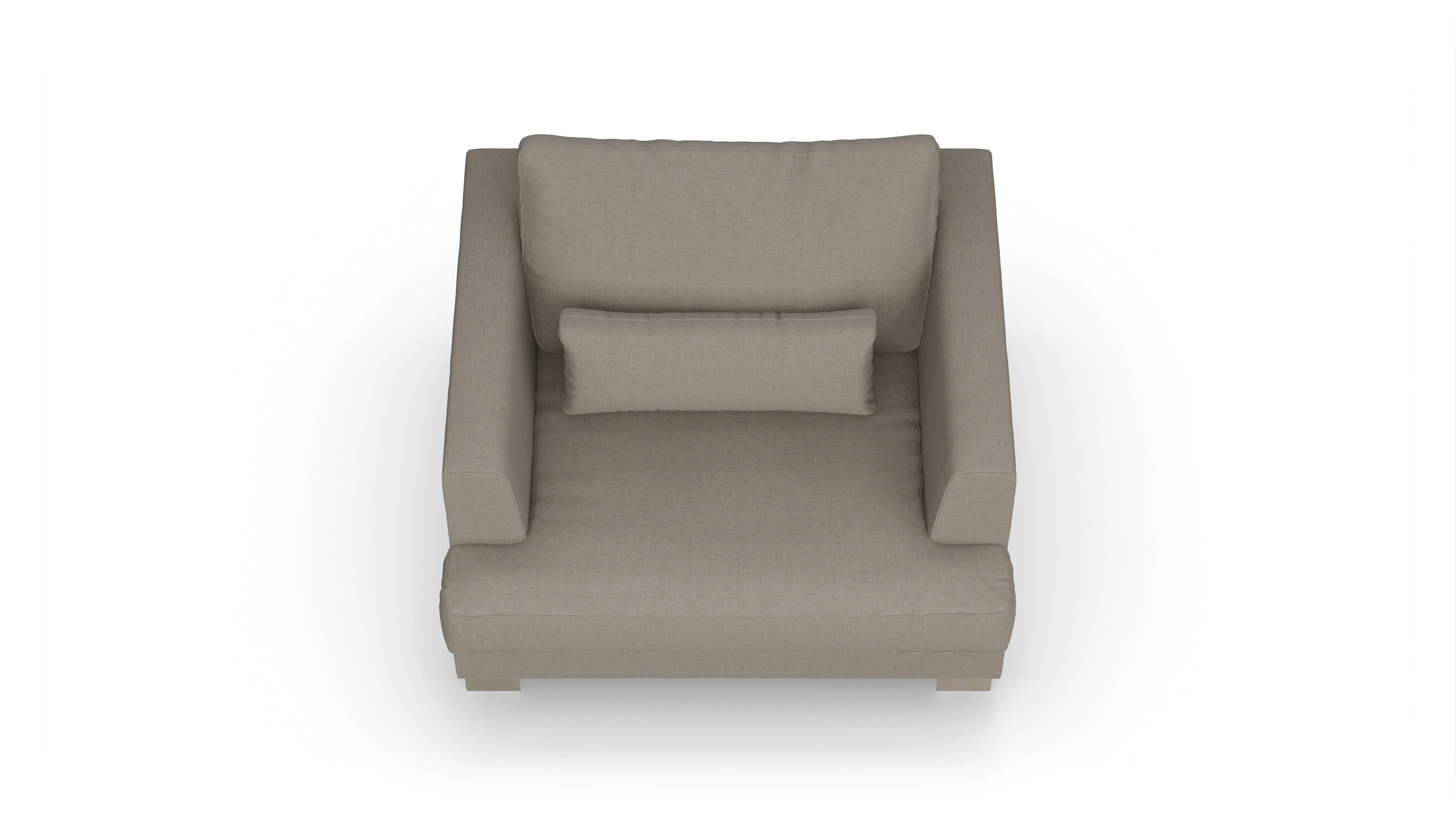 Ansicht des Produktes Odense Sessel in Stoff beige