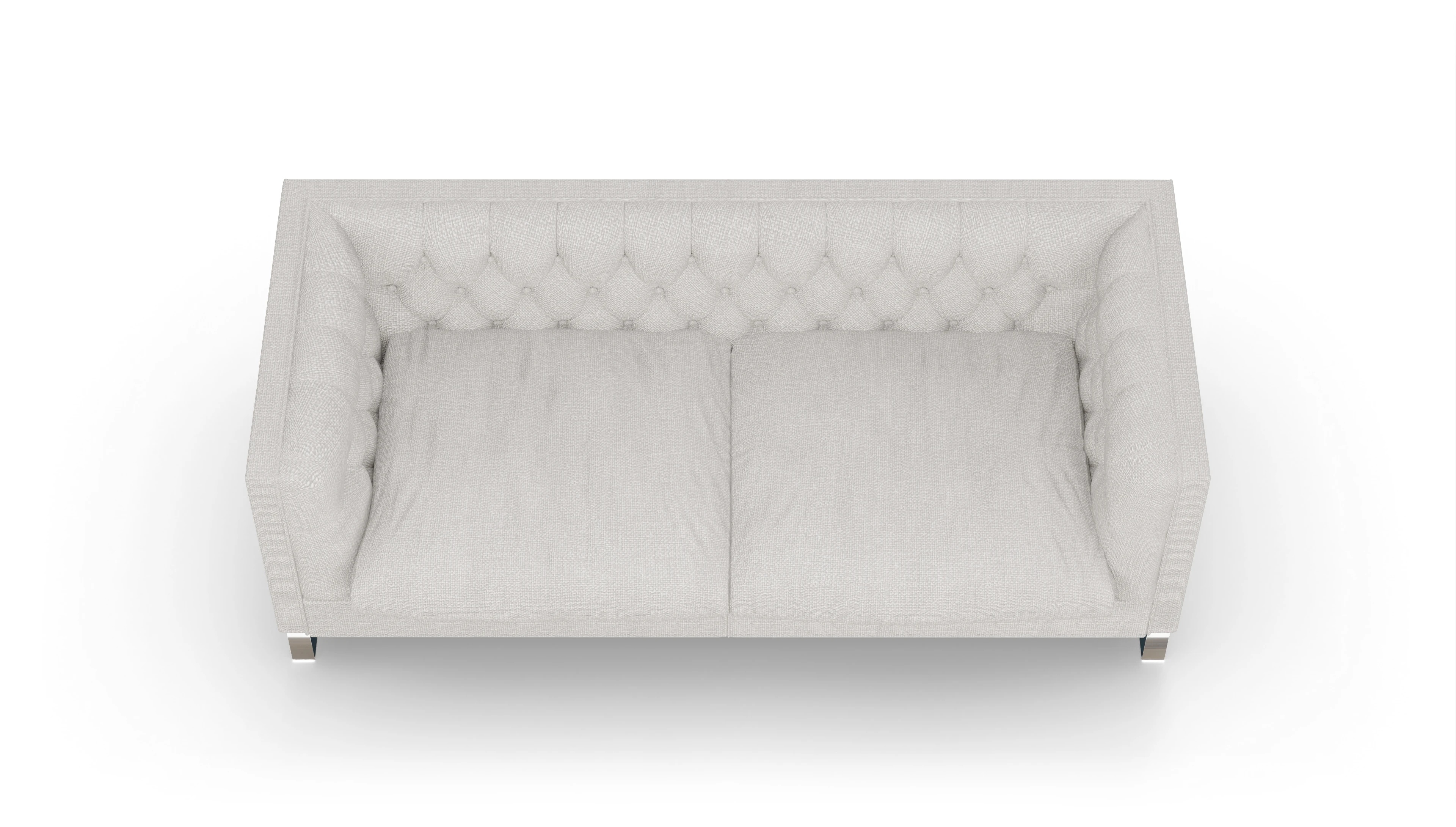 Ansicht des Produktes Nexus 2,5-Sitzer in Stoff weiß