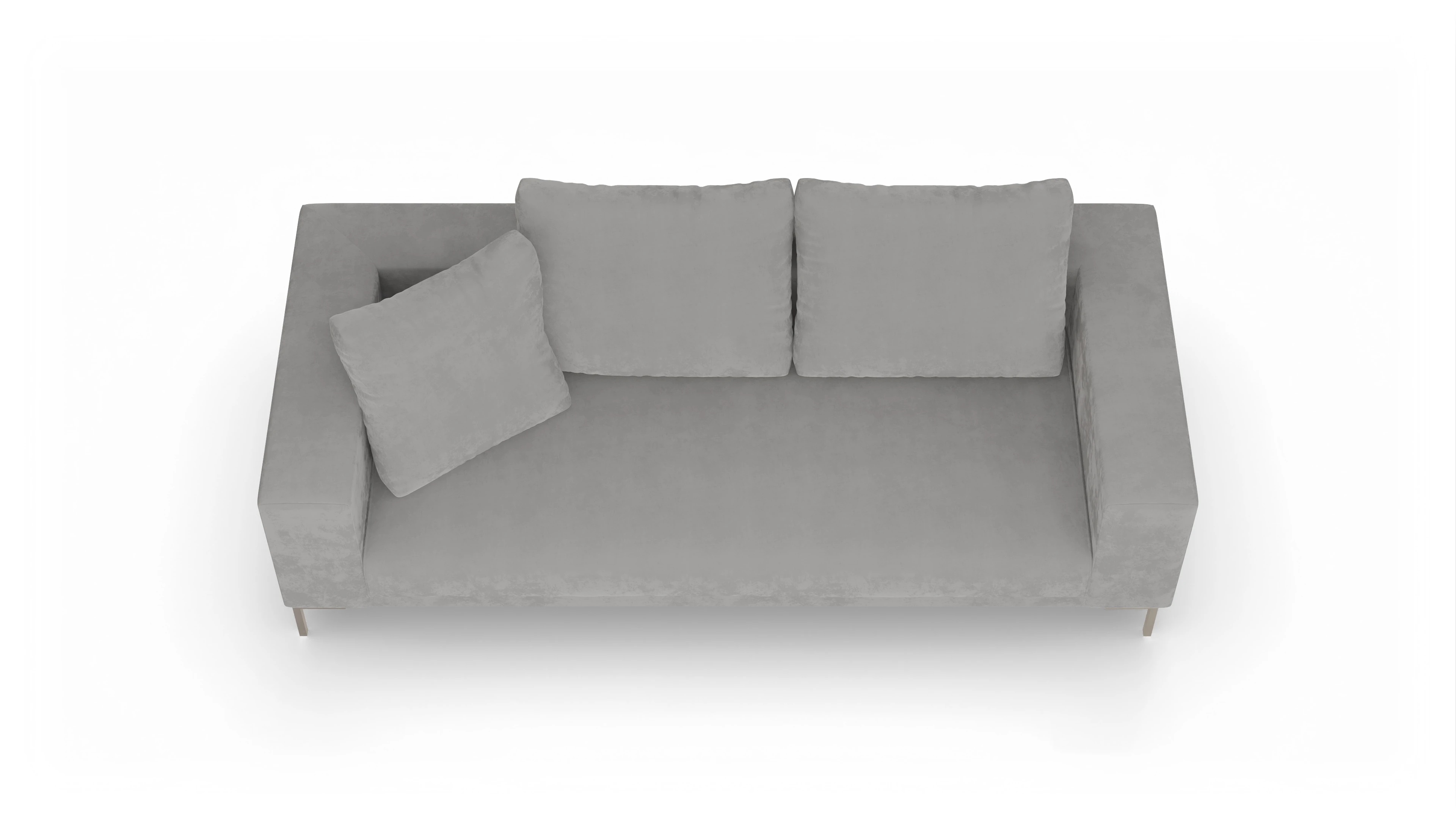 Ansicht des Produktes Caria 3-Sitzer in Samt