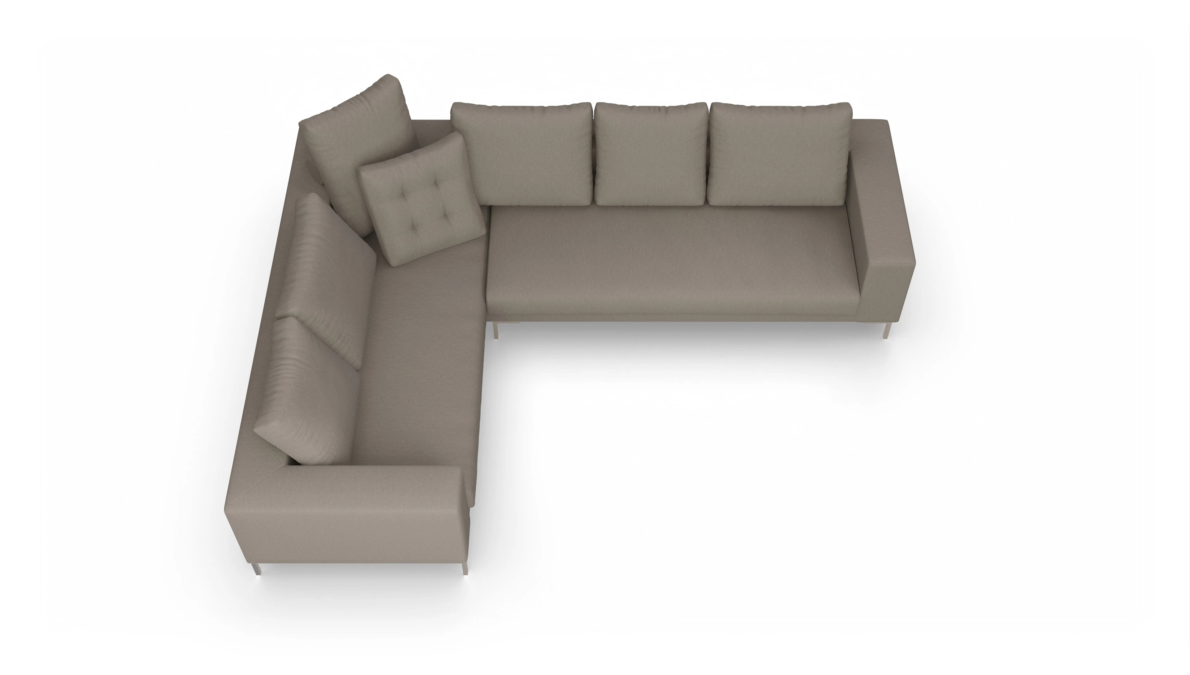 Ansicht des Produktes Caria Ecksofa Links in Stoff