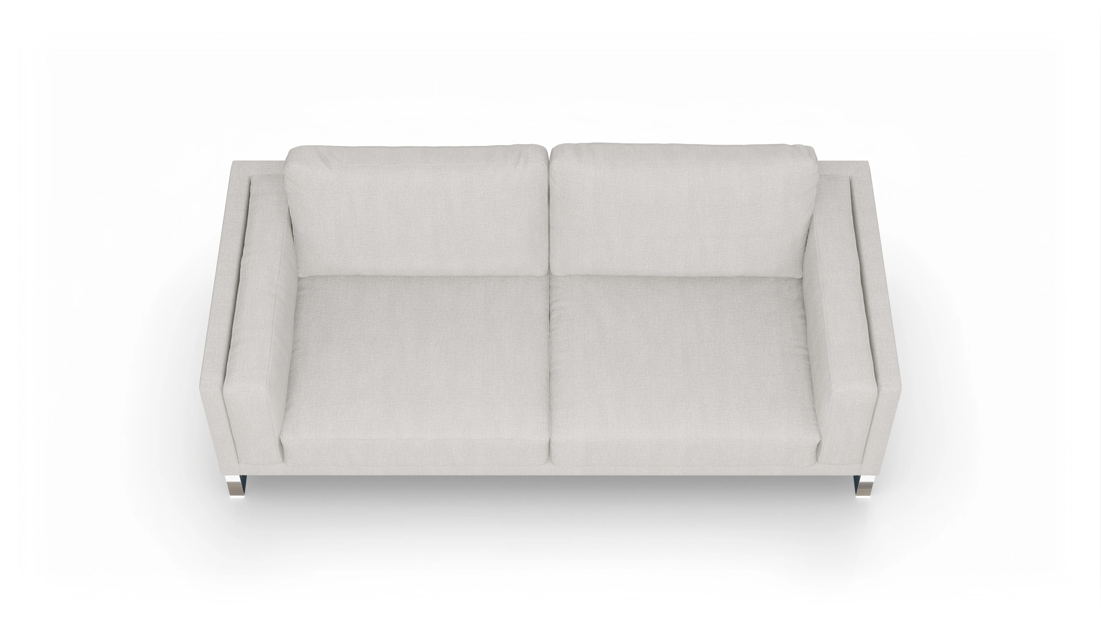 Ansicht des Produktes Cala 3,5-Sitzer in Stoff weiß