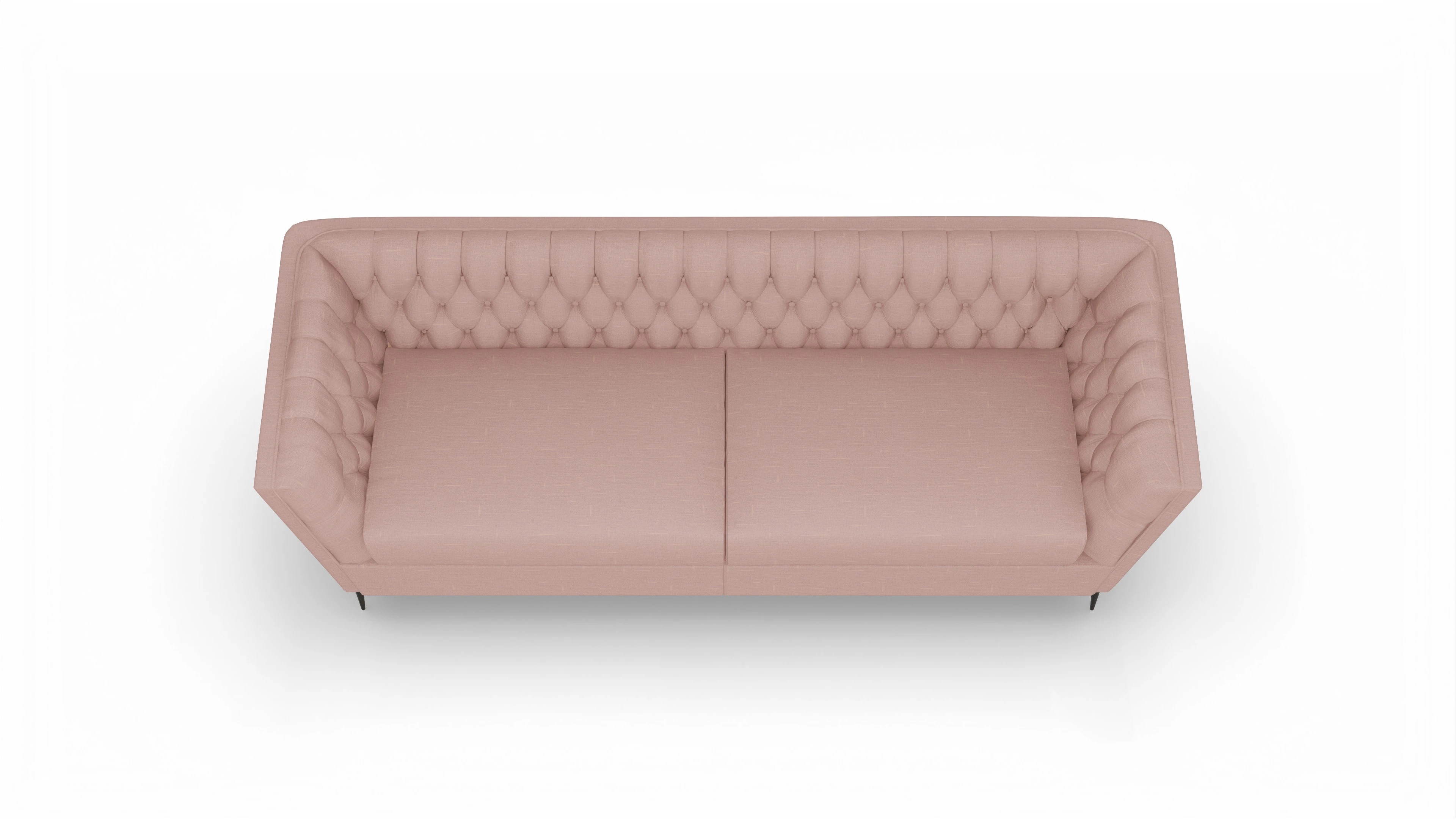 Ansicht des Produktes Neo 3-Sitzer in Stoff rot