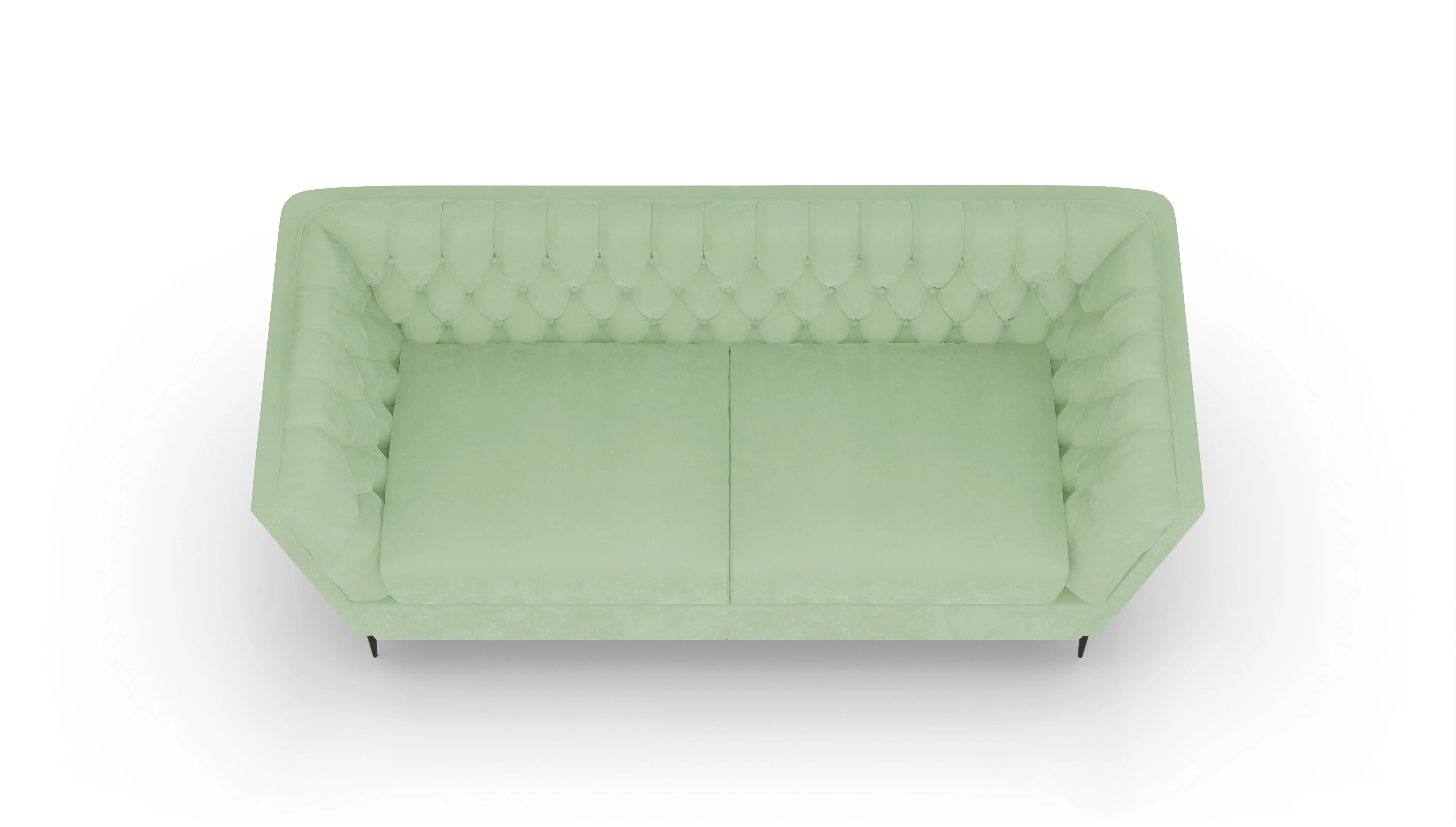 Ansicht des Produktes Neo 2-Sitzer in Samt grün