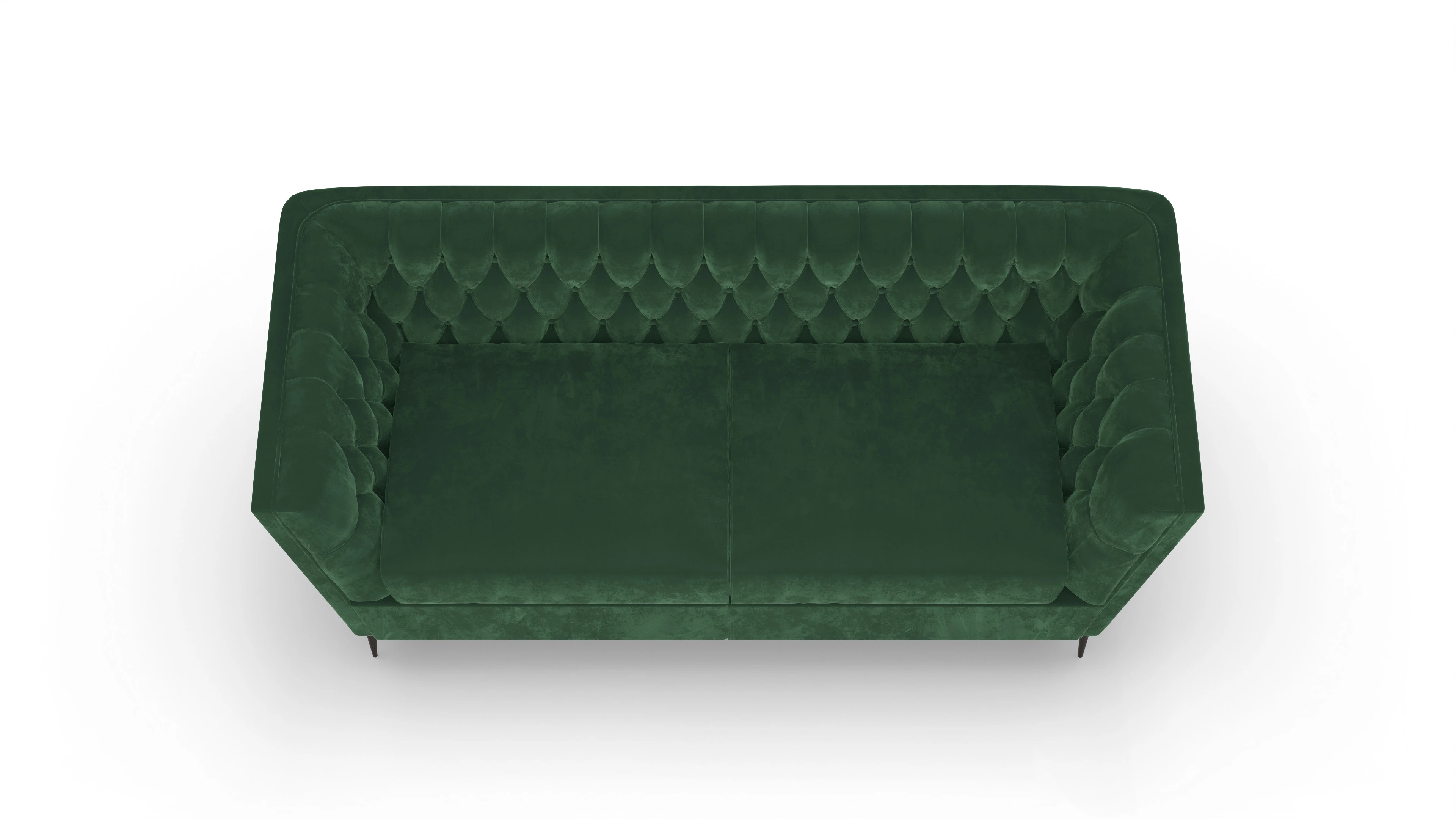 Ansicht des Produktes Neo 2-Sitzer in Samt grün